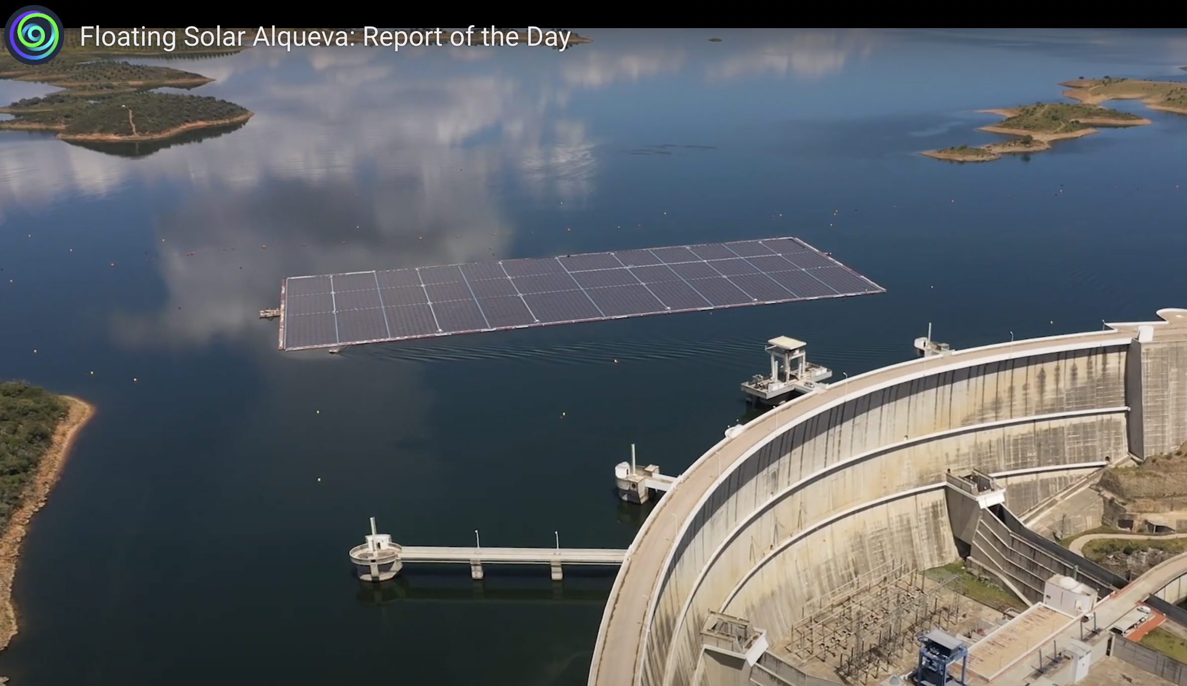 São 12 mil painéis fotovoltaicos a flutuar numa barragem. Conheça a nova central solar do Alqueva