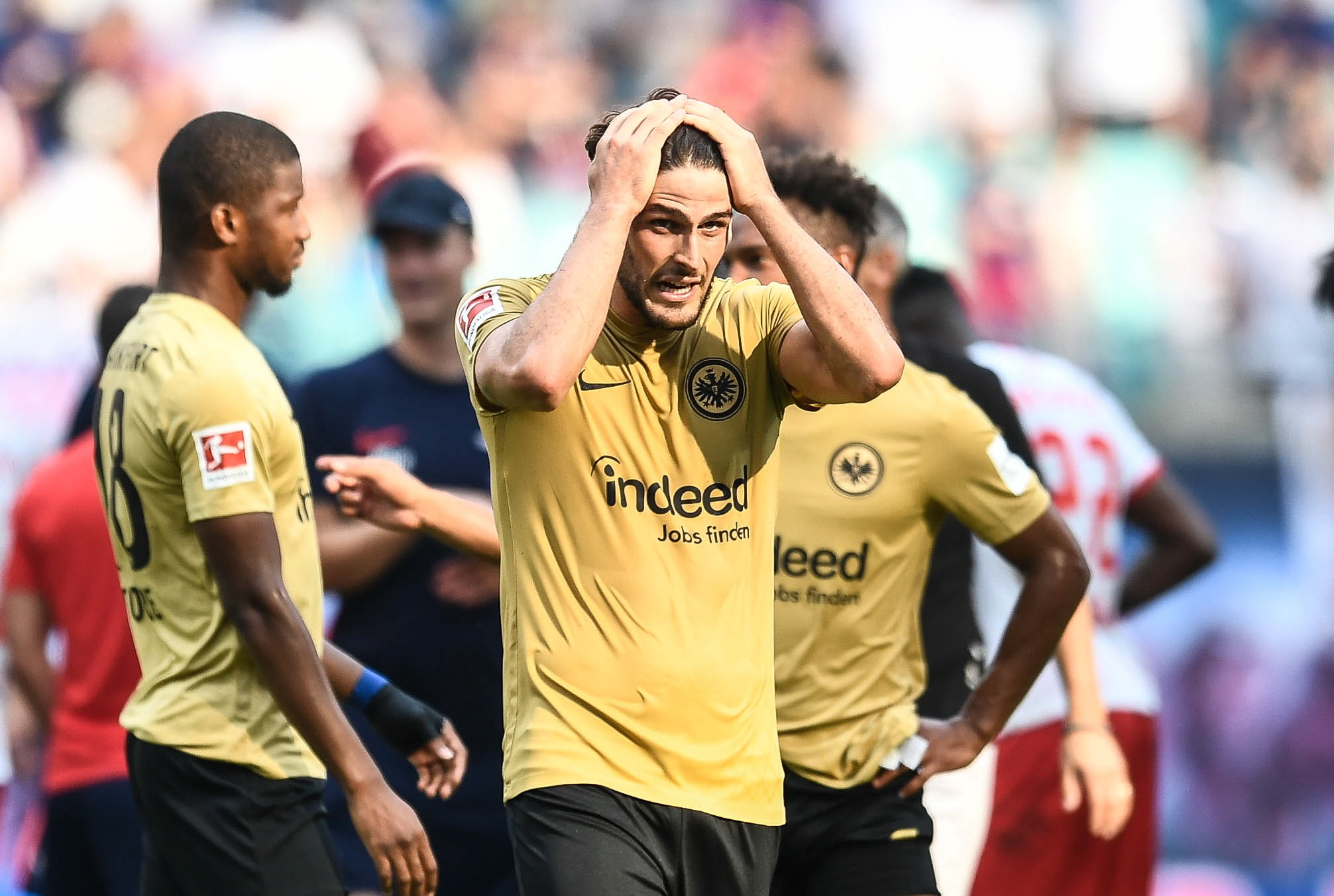 Gonçalo Paciência marca na derrota do Eintracht Frankfurt em Leipzig