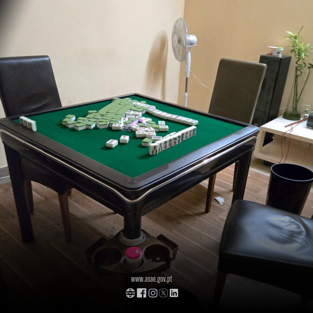 ASAE desmantela quatro casinos clandestinos e detém 25 pessoas