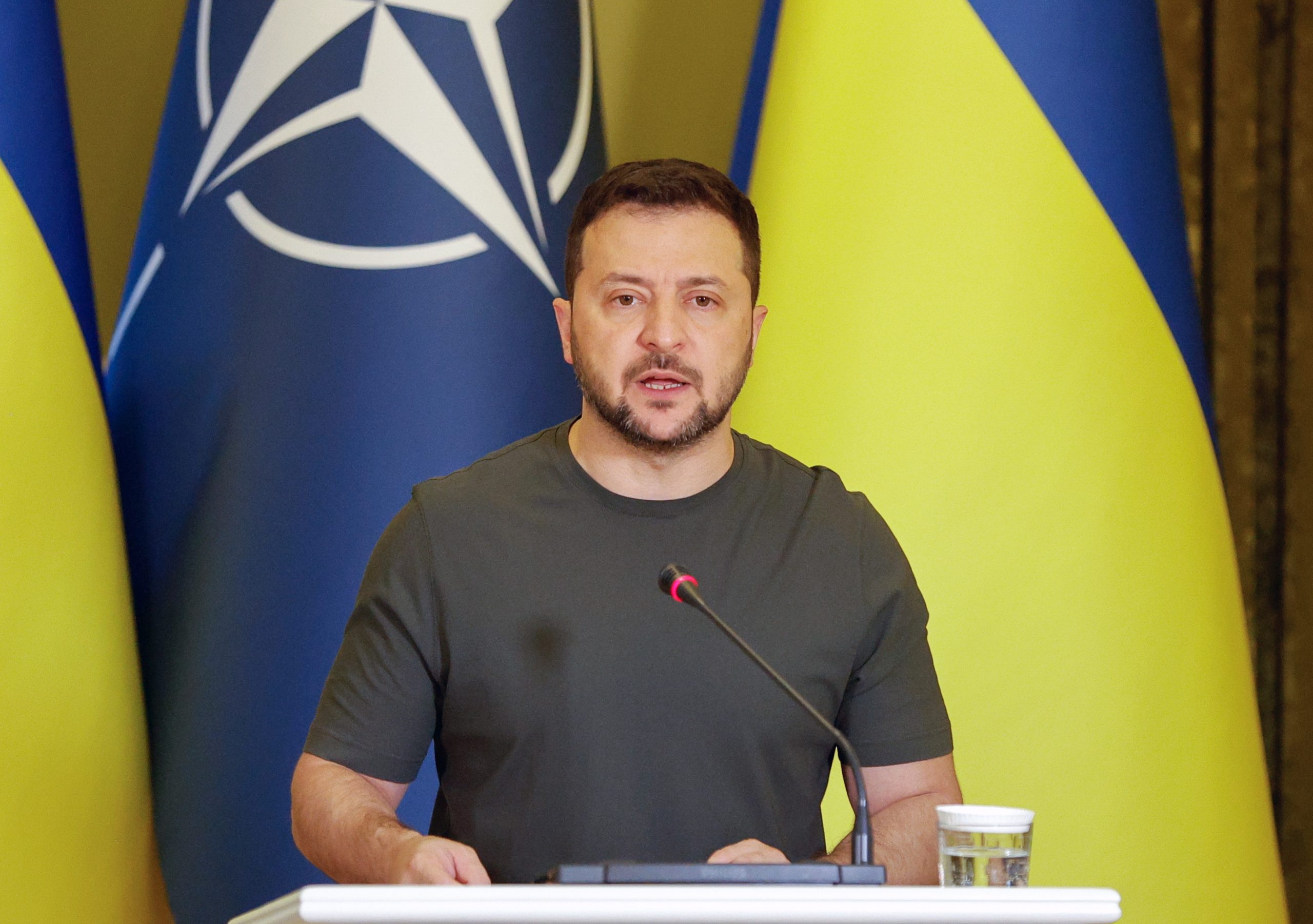 Zelensky anuncia no Conselho Europeu avanços rumo à adesão