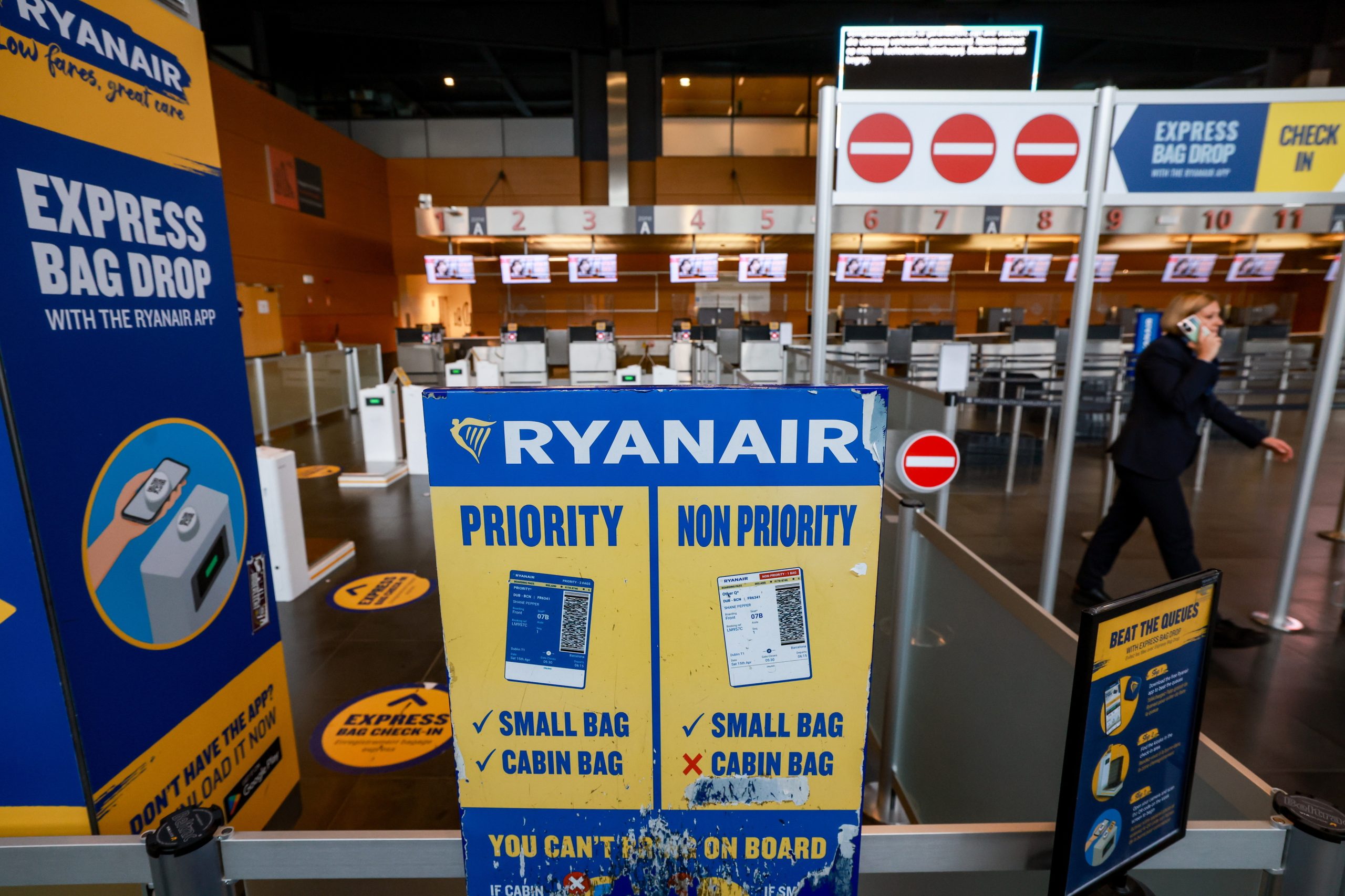 Ryanair. Há mudanças nas regras da mala de cabine