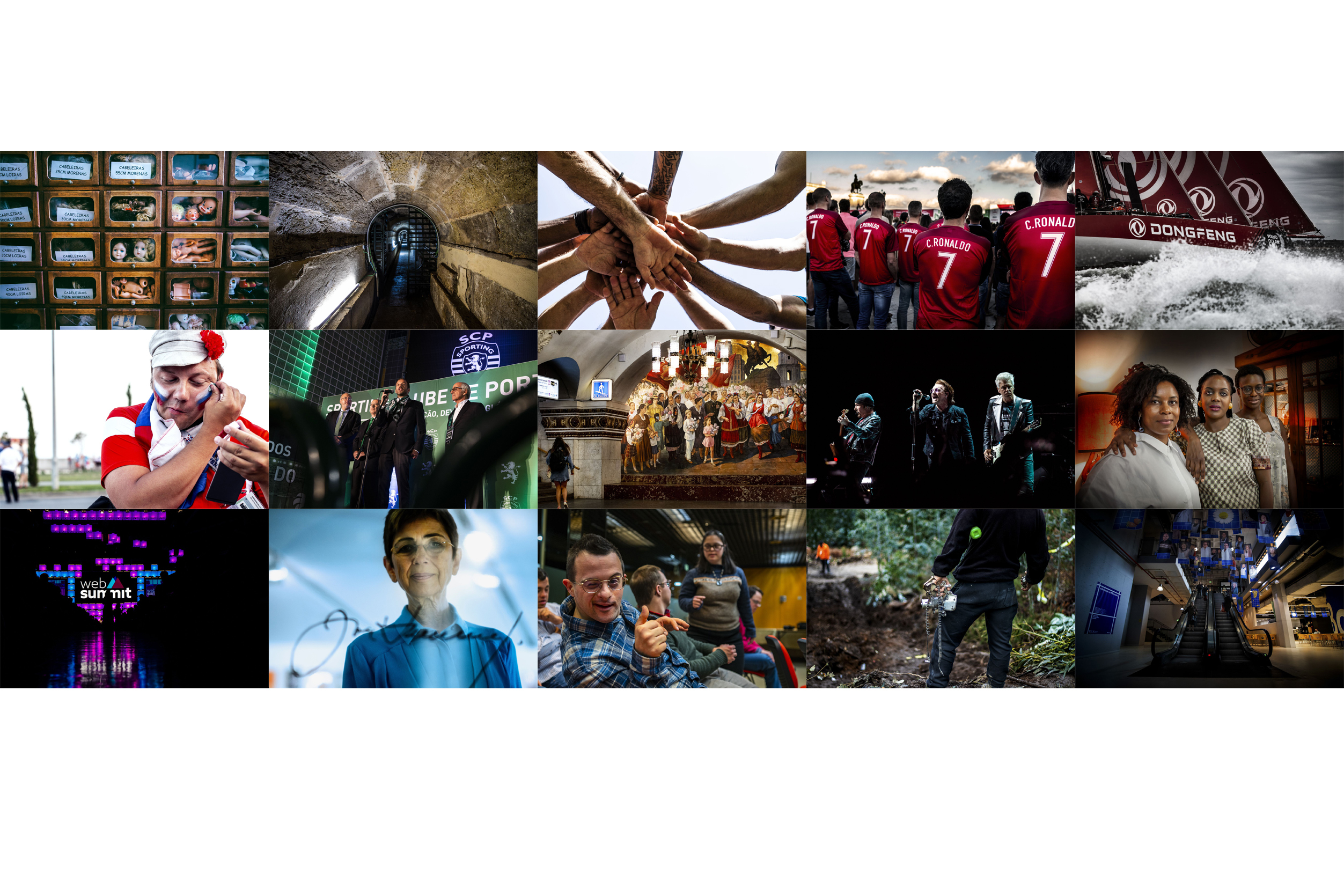 Vinte fotografias que (também) contam as nossas histórias de 2018