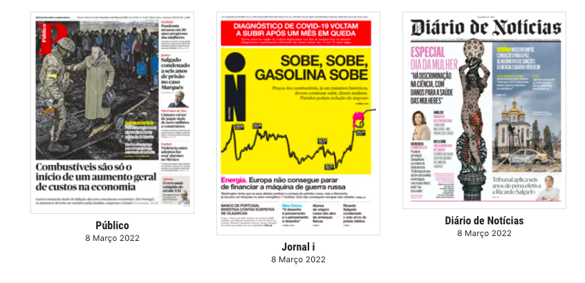 Revista de Imprensa: O aumento do preço dos combustíveis e a máquina de guerra russa