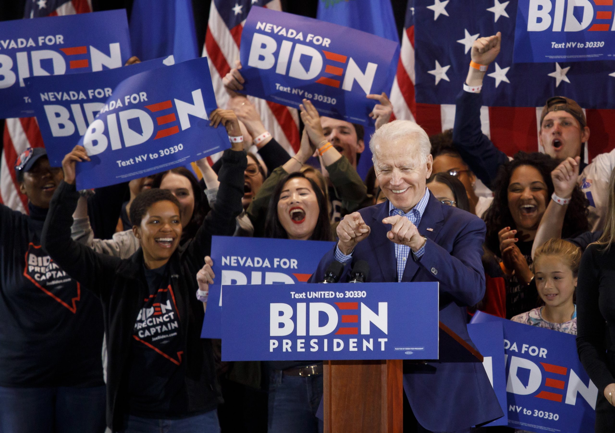 Joe Biden com 14 pontos de vantagem sobre Donald Trump