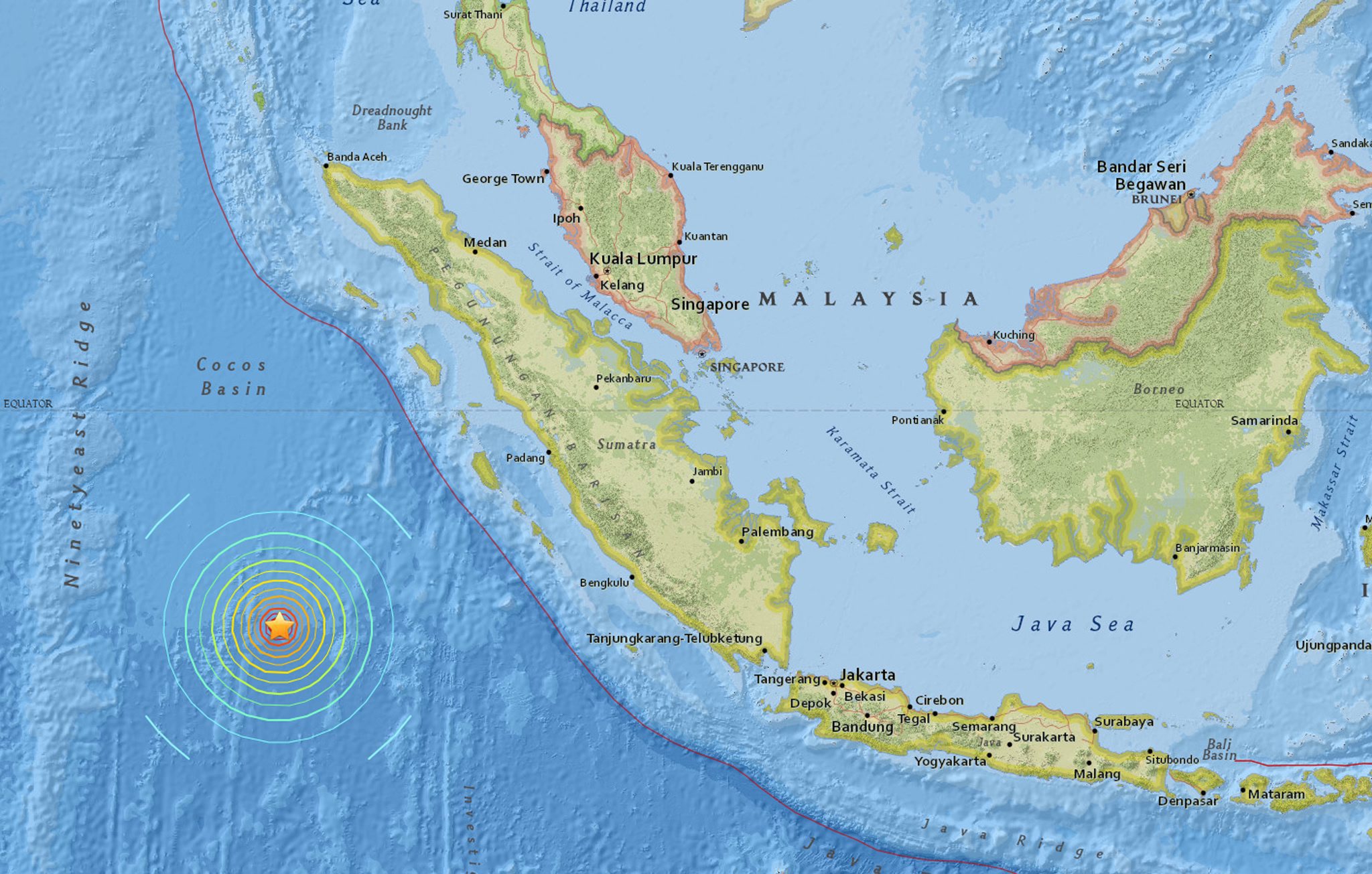 Sismo de 6,4 na escala de Richter abala Indonésia