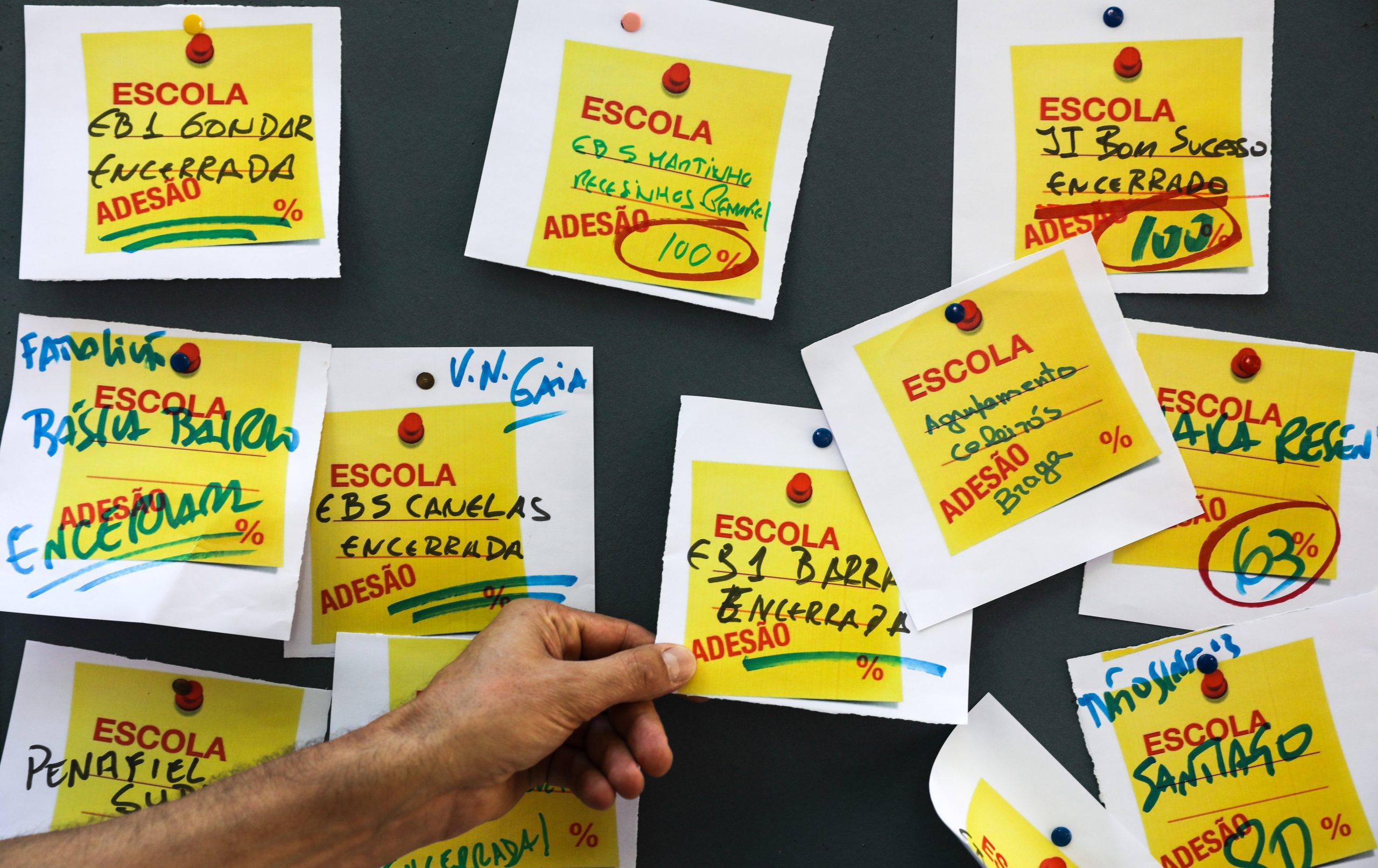 Professores regressam à greve, sob ameaça de perda de remuneração