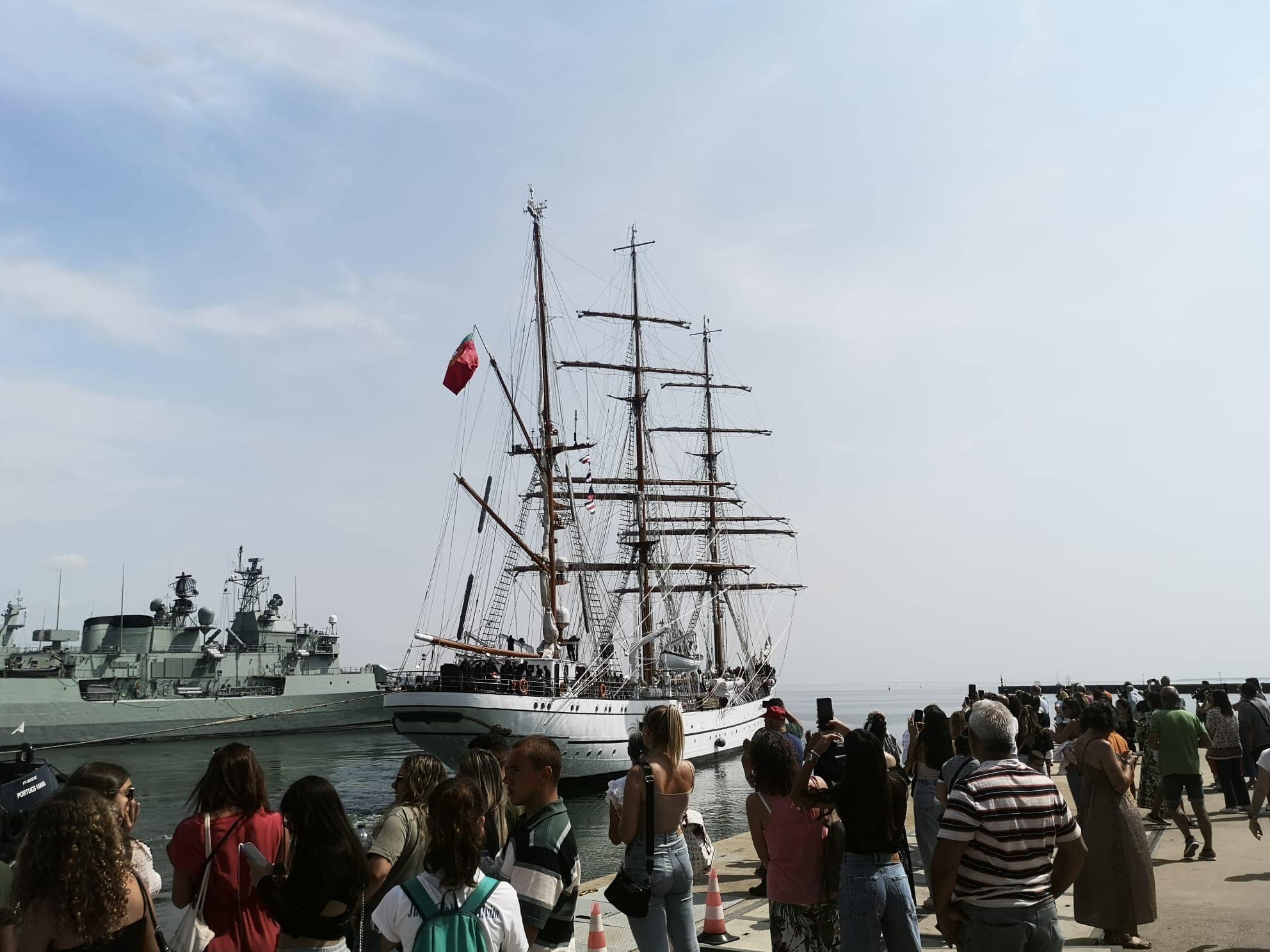 Navio-Escola Sagres inicia viagem rumo à América do Sul que deverá durar até setembro