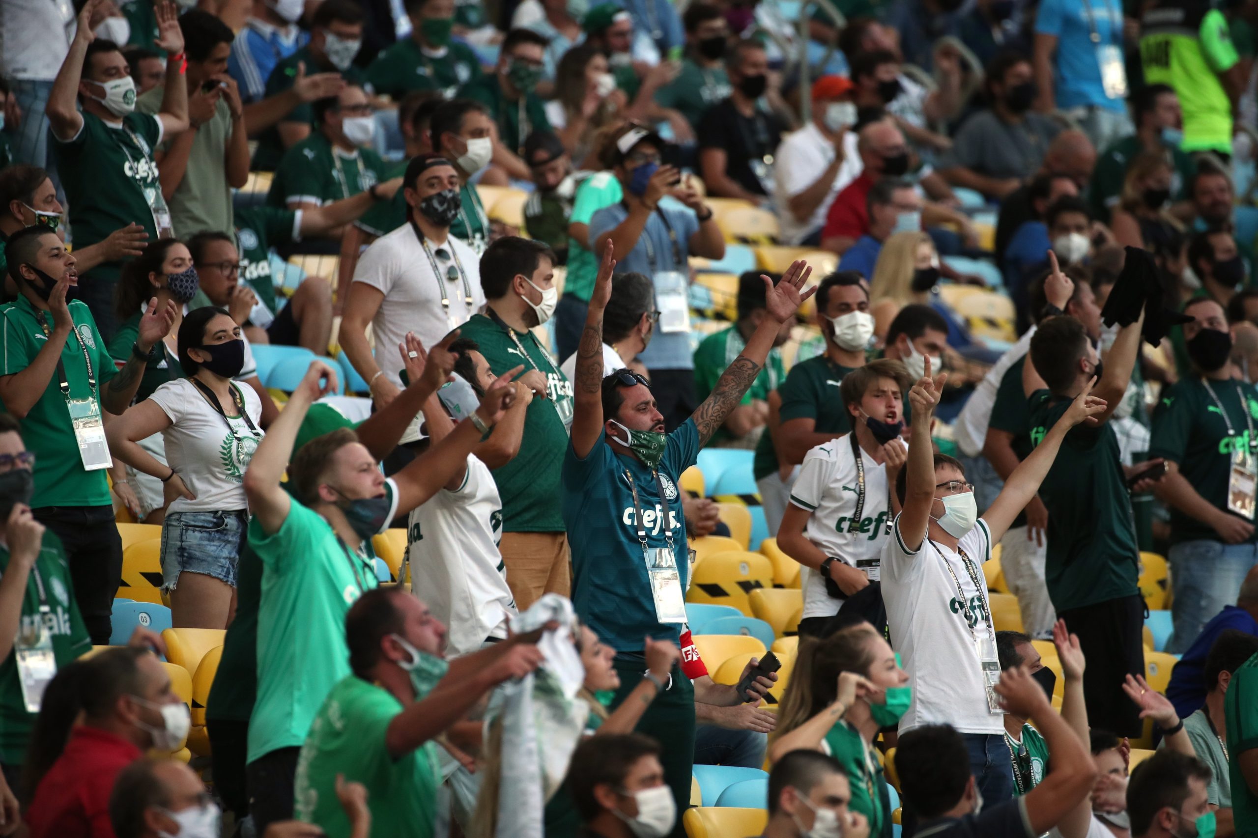 Palmeiras, de Abel Ferreia, vence Taça Libertadores com golo aos 90+9 minutos