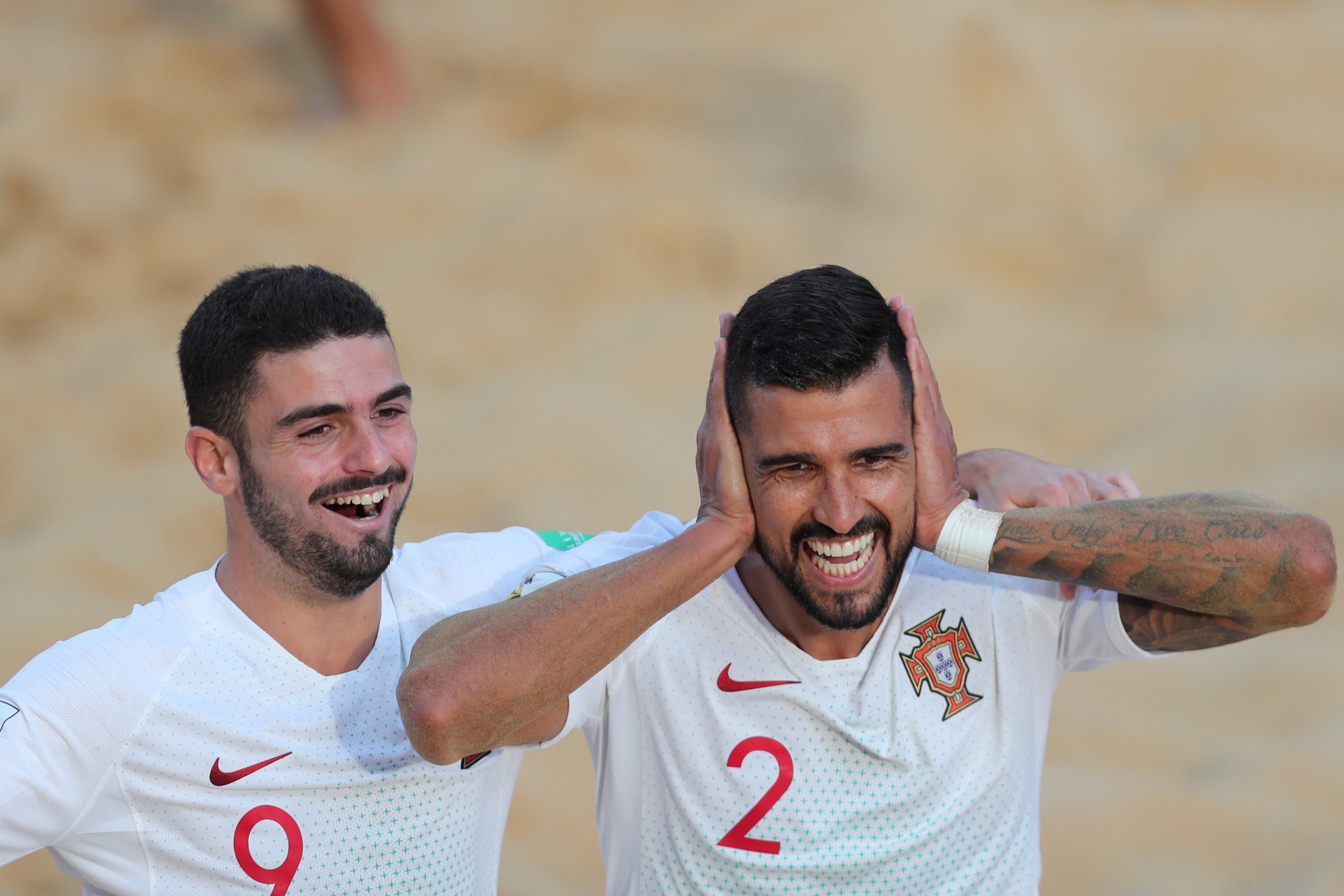 Portugal vence Japão nos penáltis e joga final do Mundial de futebol de praia
