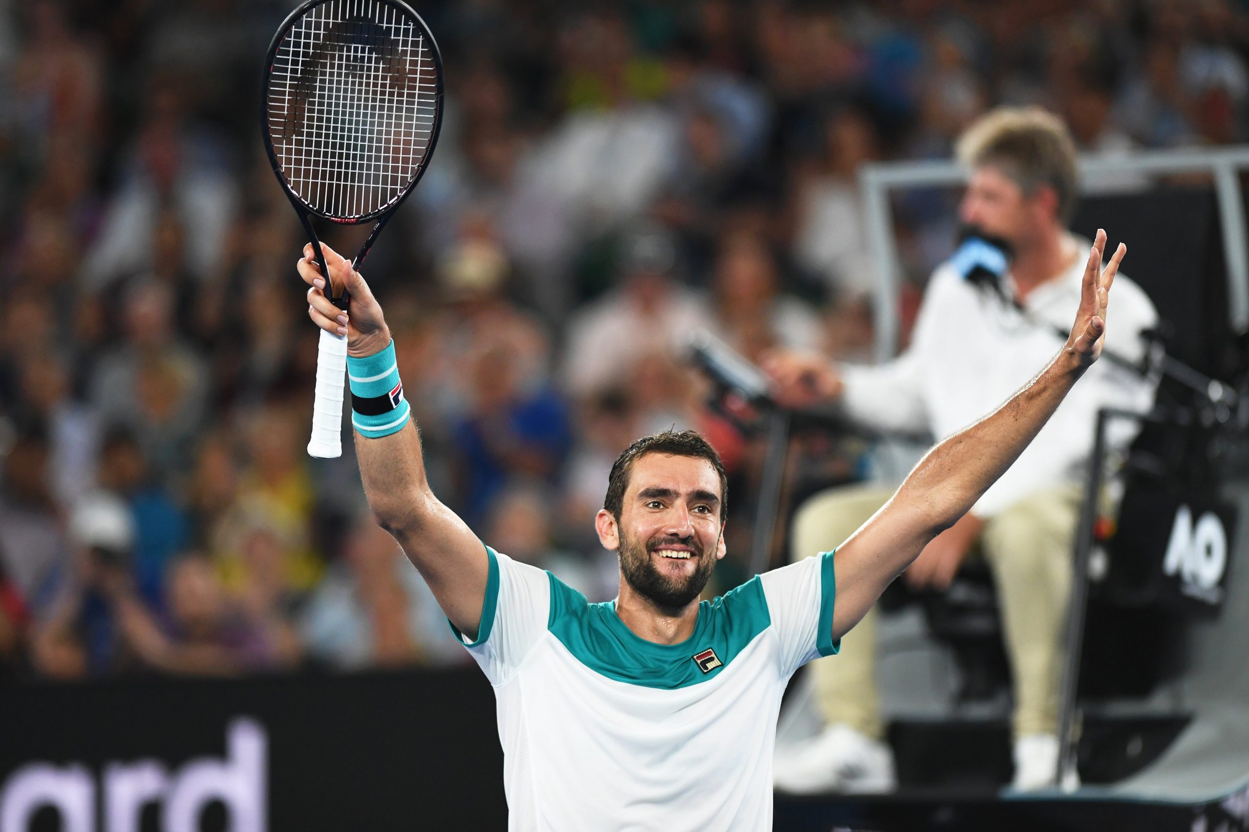 Open da Austrália: Marin Cilic na final masculina, ao bater Kyle Edmund