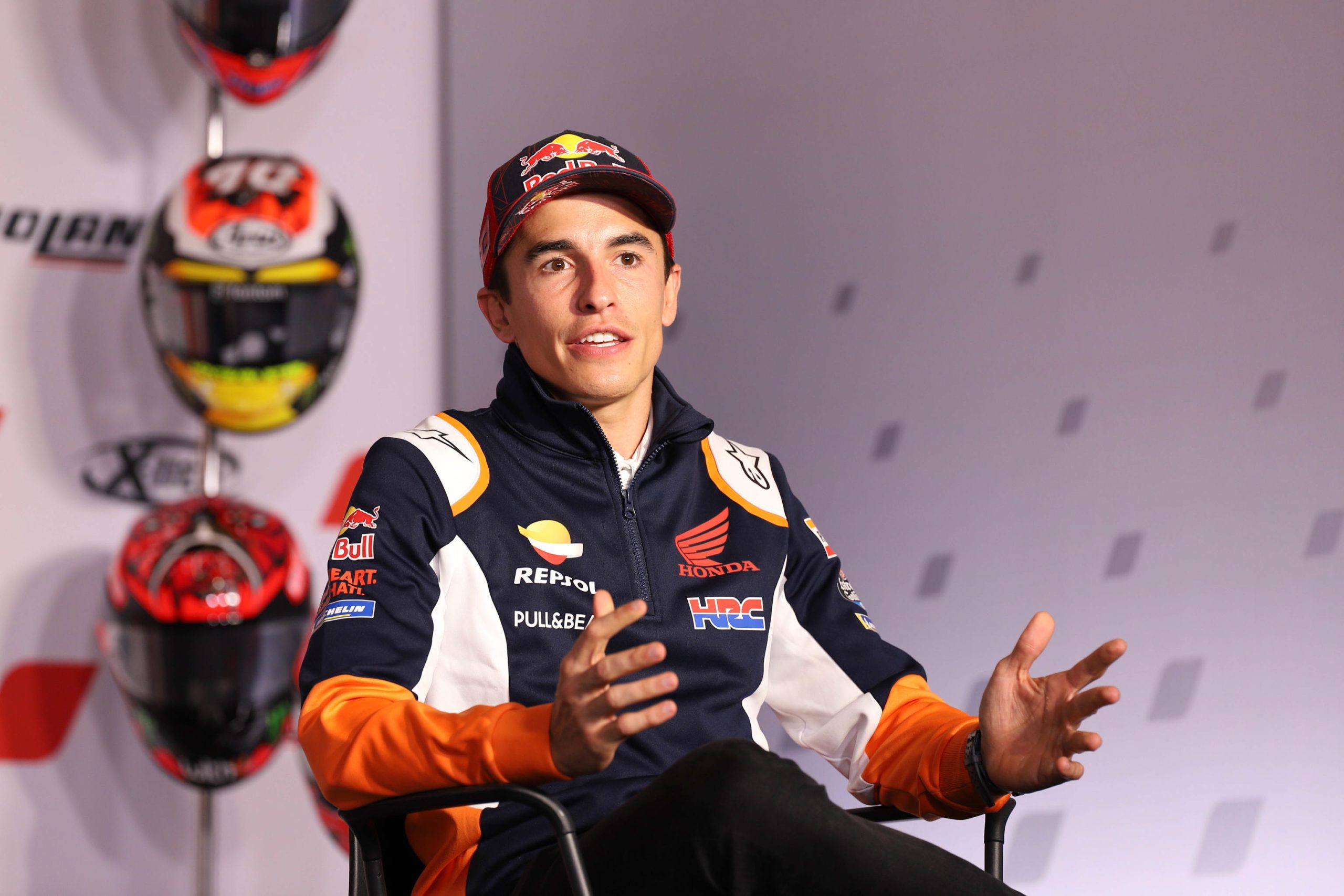 Marc Márquez apto para participar no arranque da pré-época de MotoGP