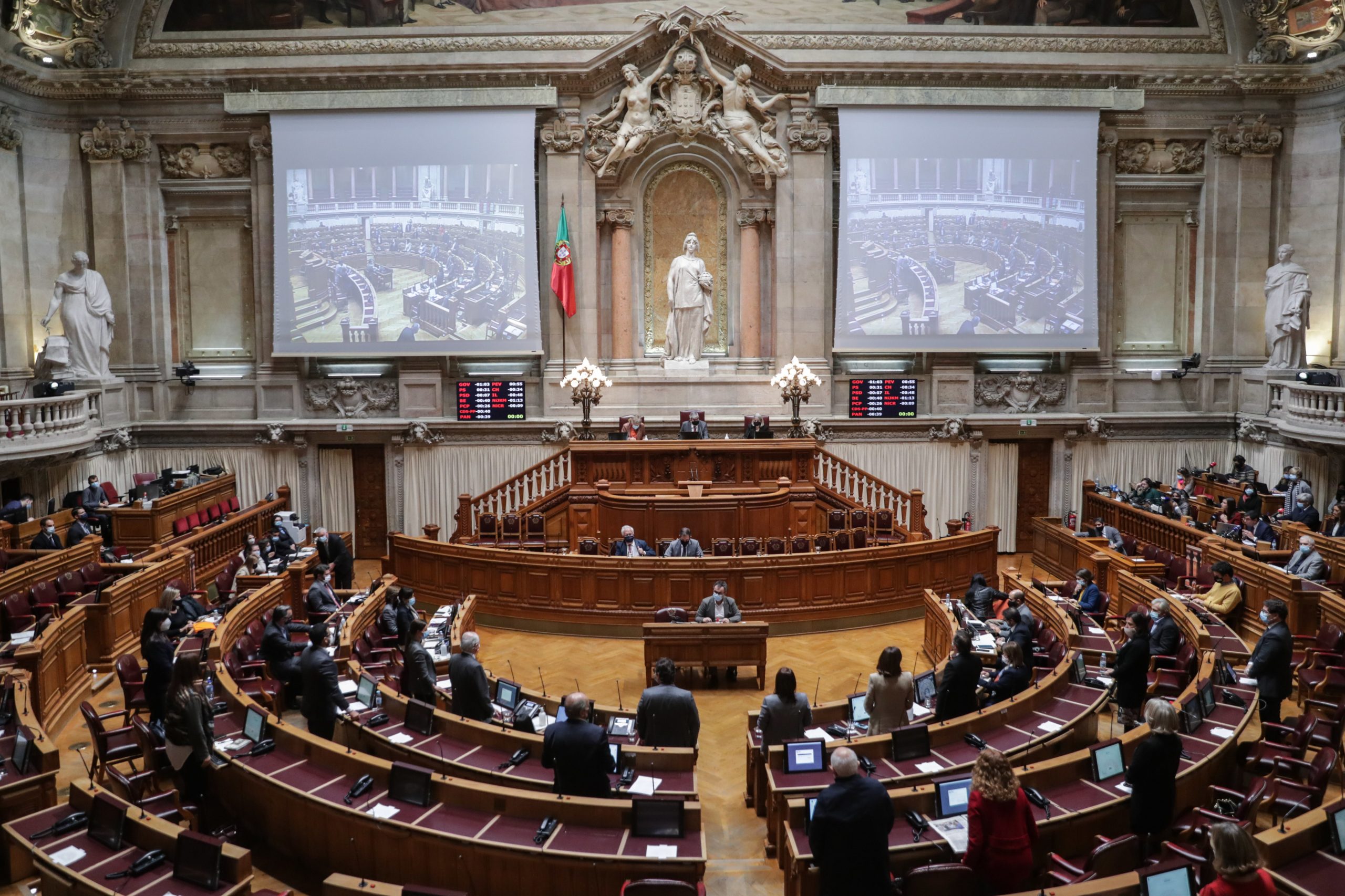 Parlamento arranca o ano com renovação do estado de emergência e debate sobre o clima