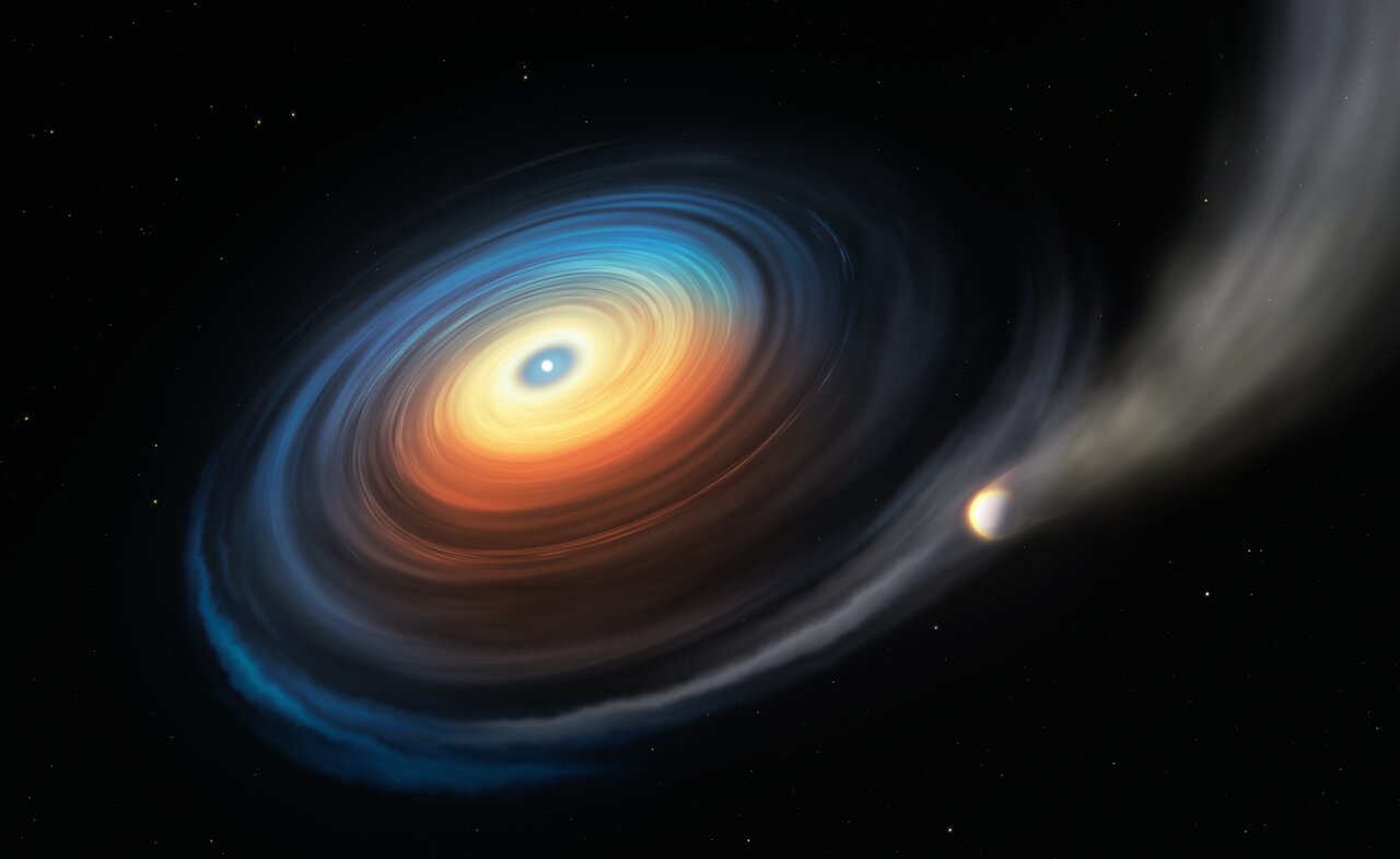 Detetados pela primeira vez indícios de planeta gigante em torno de estrela anã branca