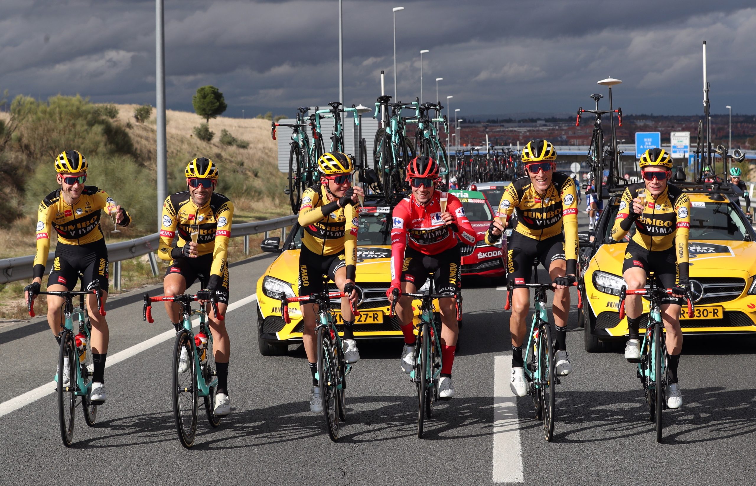 Primoz Roglic confirma ‘bis’ em última etapa da Volta a Espanha ganha por Ackermann