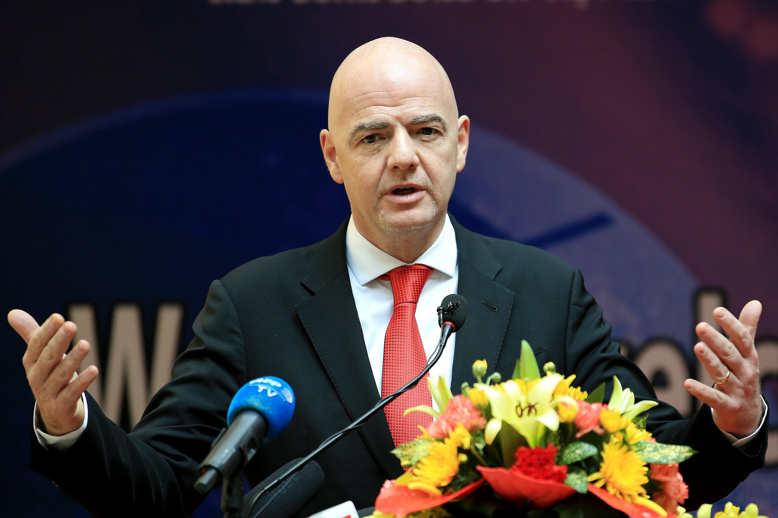 Gianni Infantino “confiante e positivo” face à incorporação do videoárbitro no Mundial2018