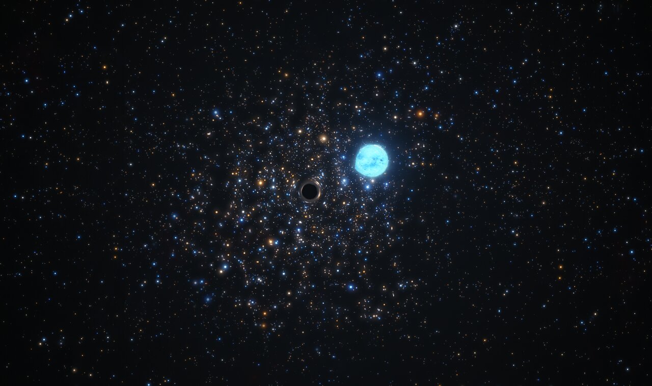 Astrónomos detetam o par de buracos negros supermassivos mais próximo da Terra