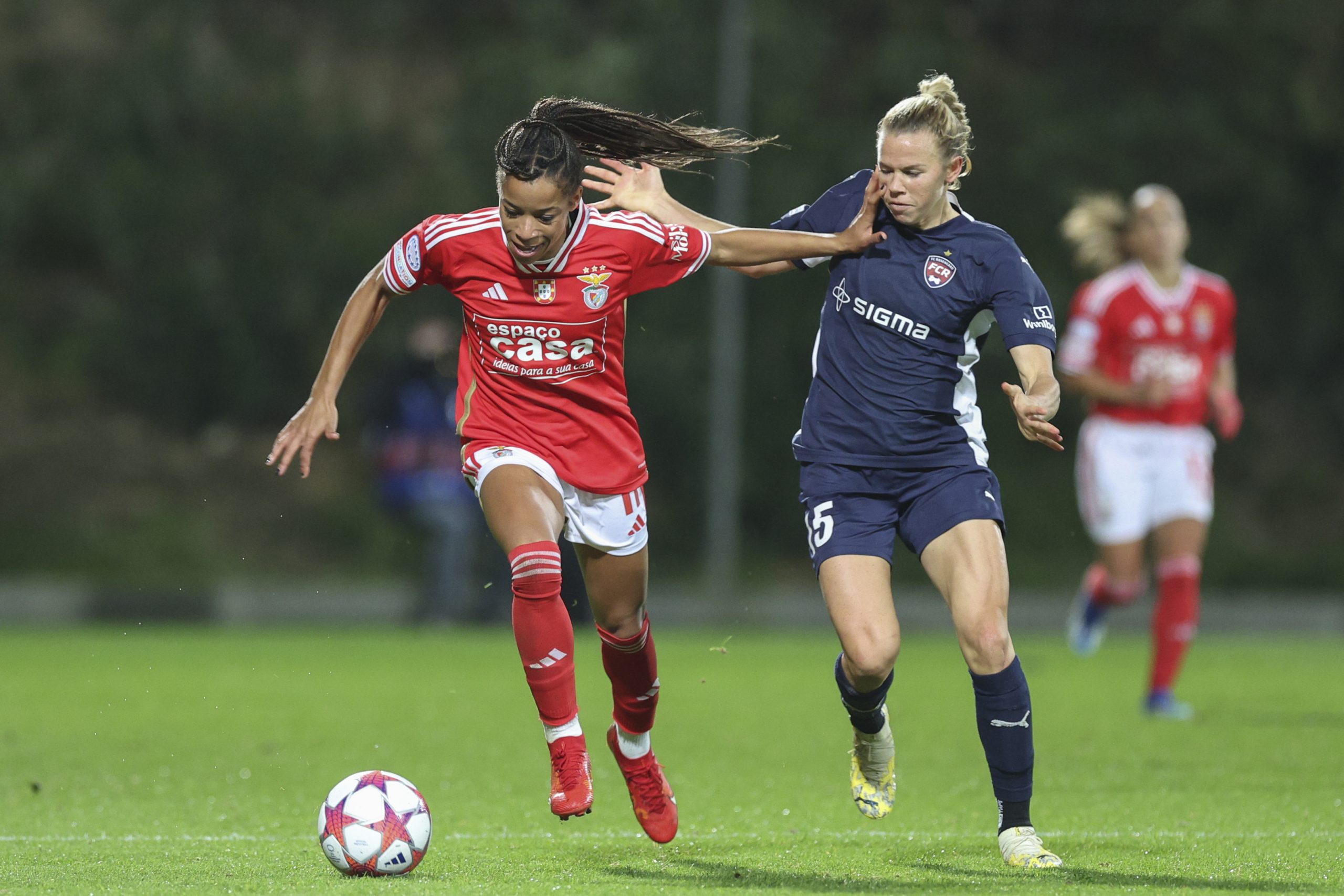 Benfica soma primeira vitória na Liga dos Campeões feminina de futebol 2023/24