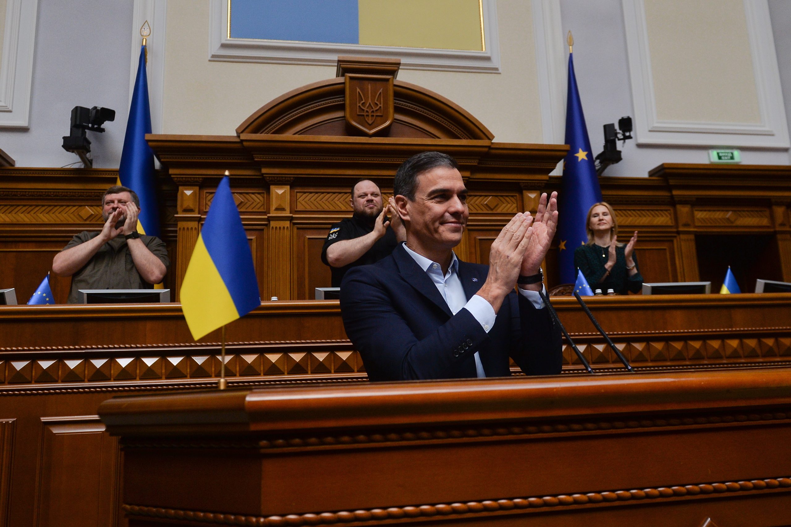 Pedro Sánchez em Kiev: visita no primeiro dia da presidência espanhola mostra “apoio inequívoco” da UE à adesão da Ucrânia