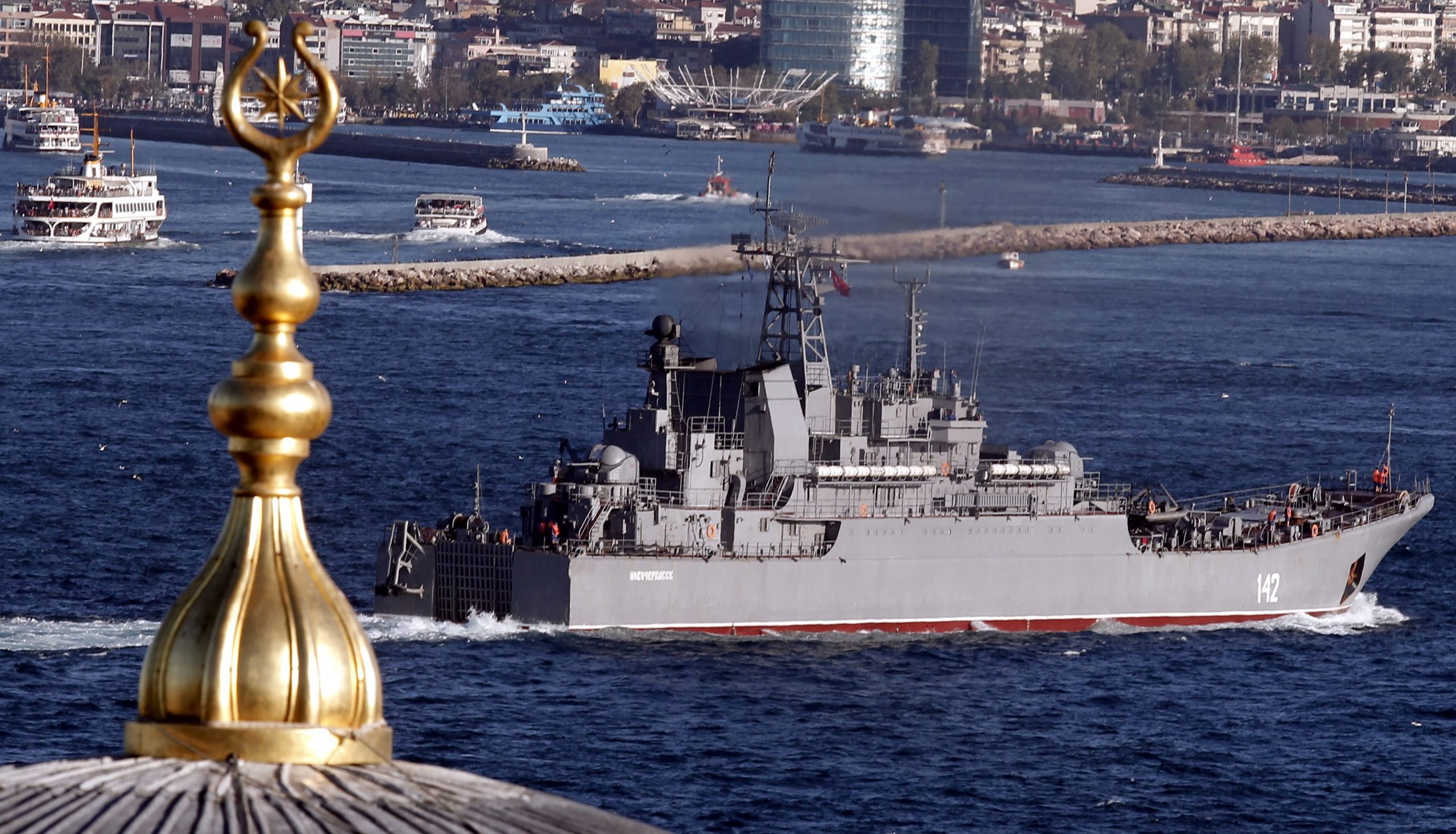 Destruição do navio “Novocherkassk” confirma sucesso de Kiev no Mar Negro