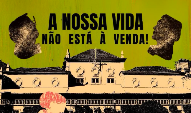 Estudantes fazem greve às aulas e protestam na Assembleia da República pelo fim dos combustíveis fósseis