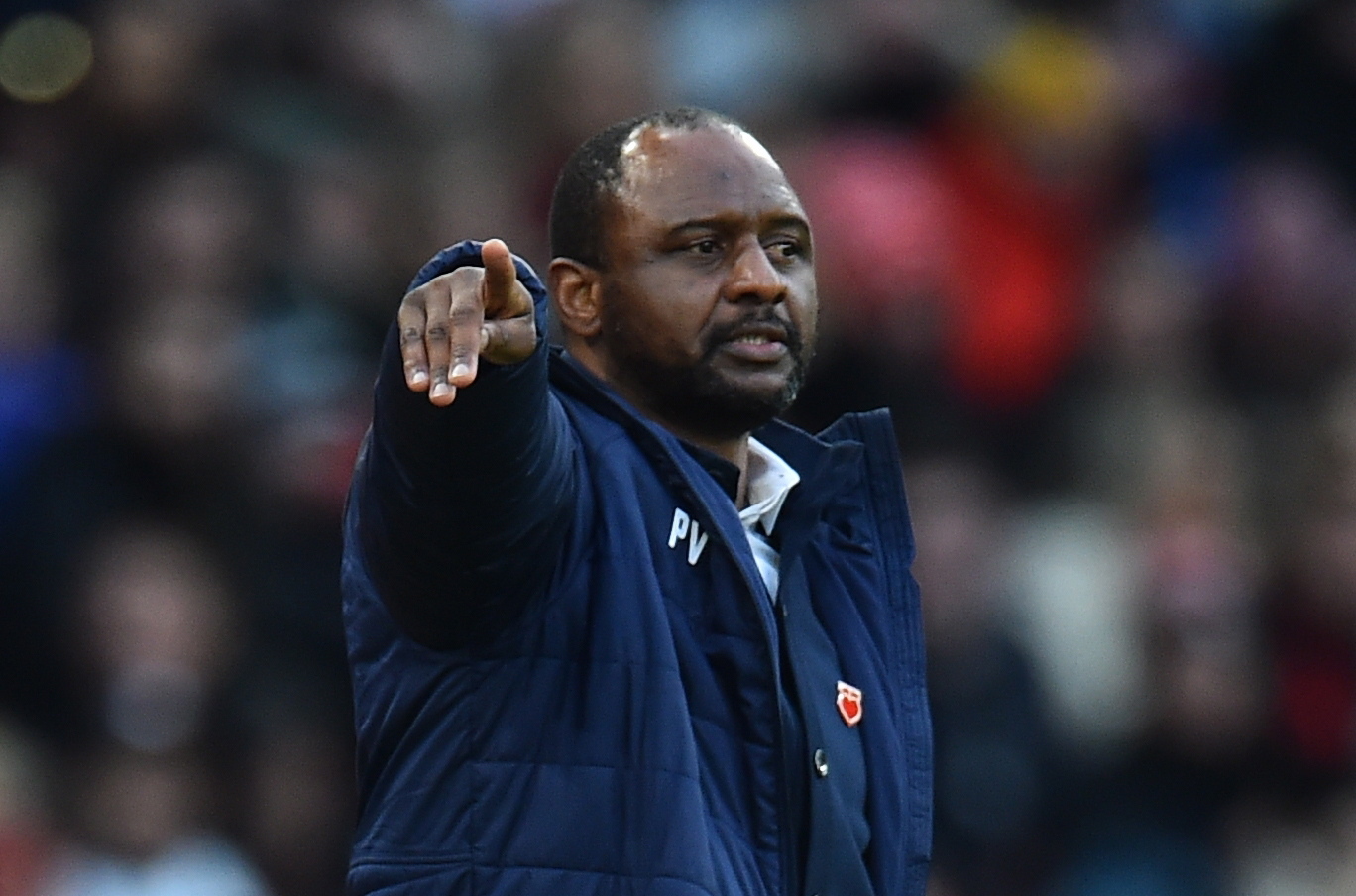Premier League: Patrick Vieira falha jogo do Crystal Palace frente ao Tottenham
