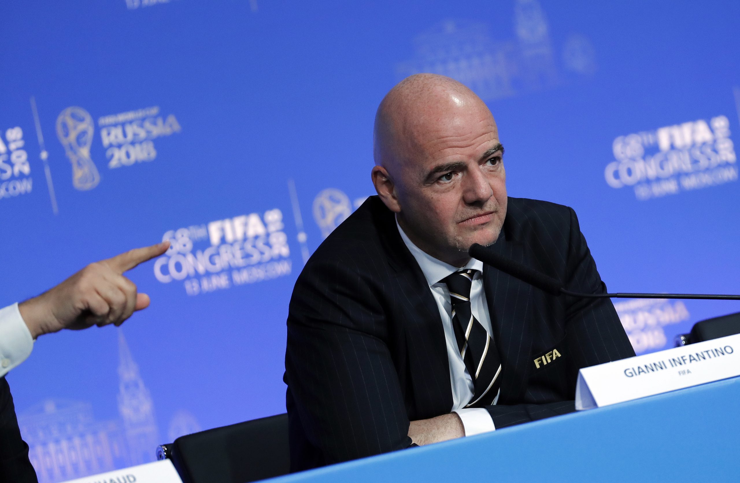 Gianni Infantino vai recandidatar-se à presidência da FIFA
