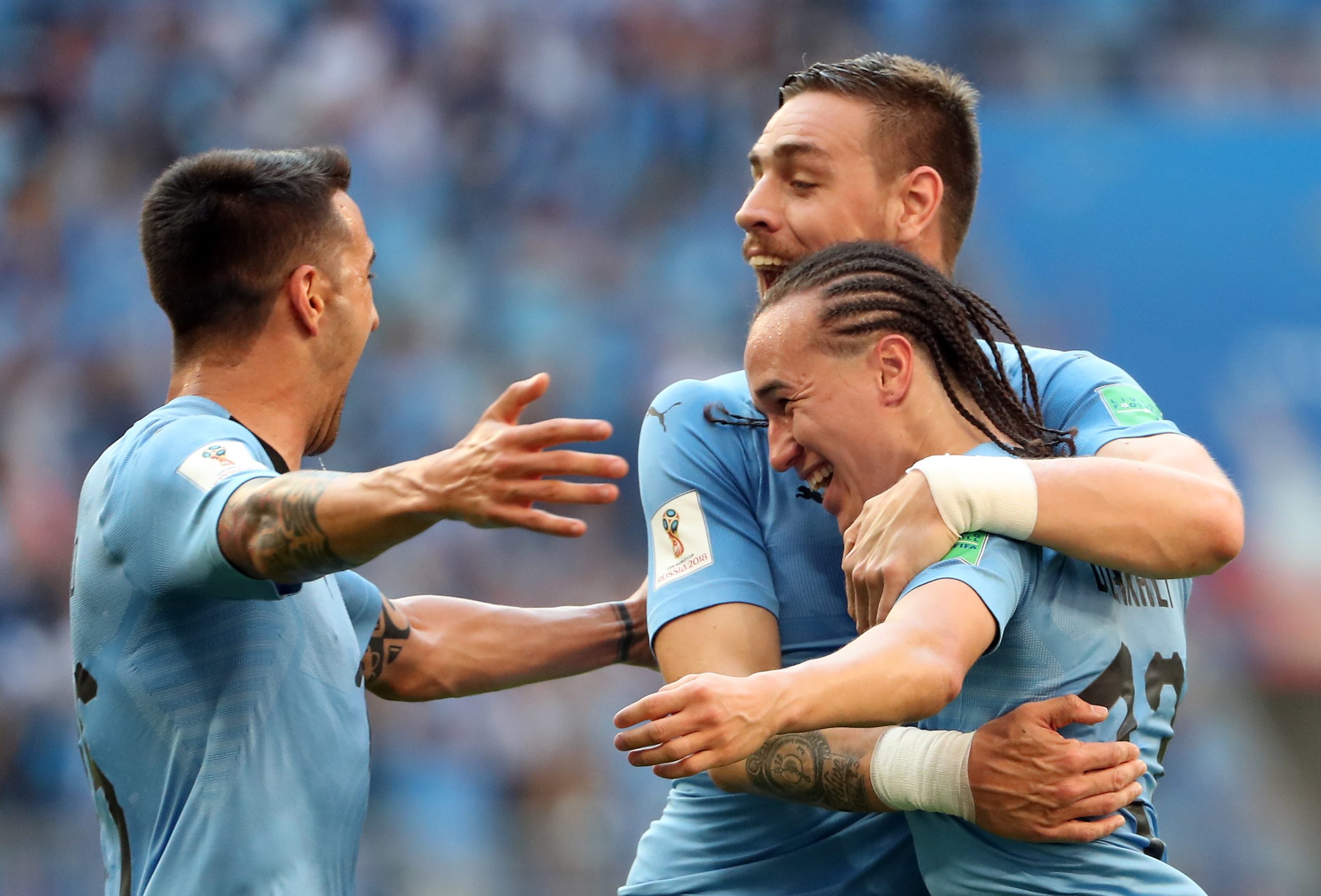 Grupo A: Uruguai vs Rússia