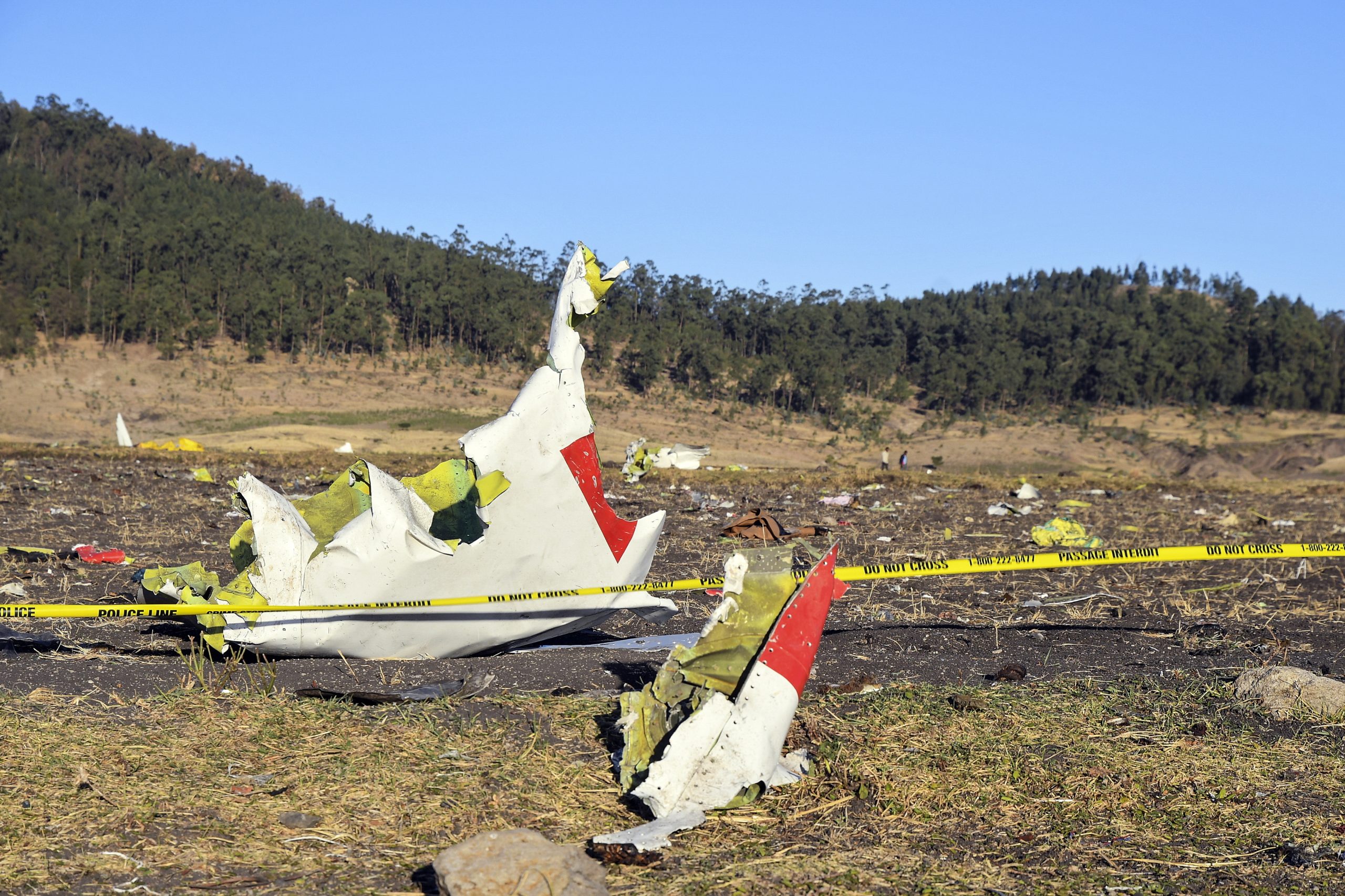 Foram encontradas as caixas-negras do avião da Ethiopian Airlines que se despenhou