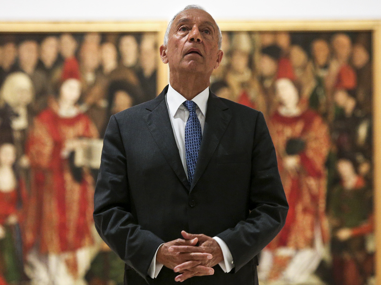 Marcelo Rebelo de Sousa na Inauguração da nova ala do Museu Nacional de Arte Antiga