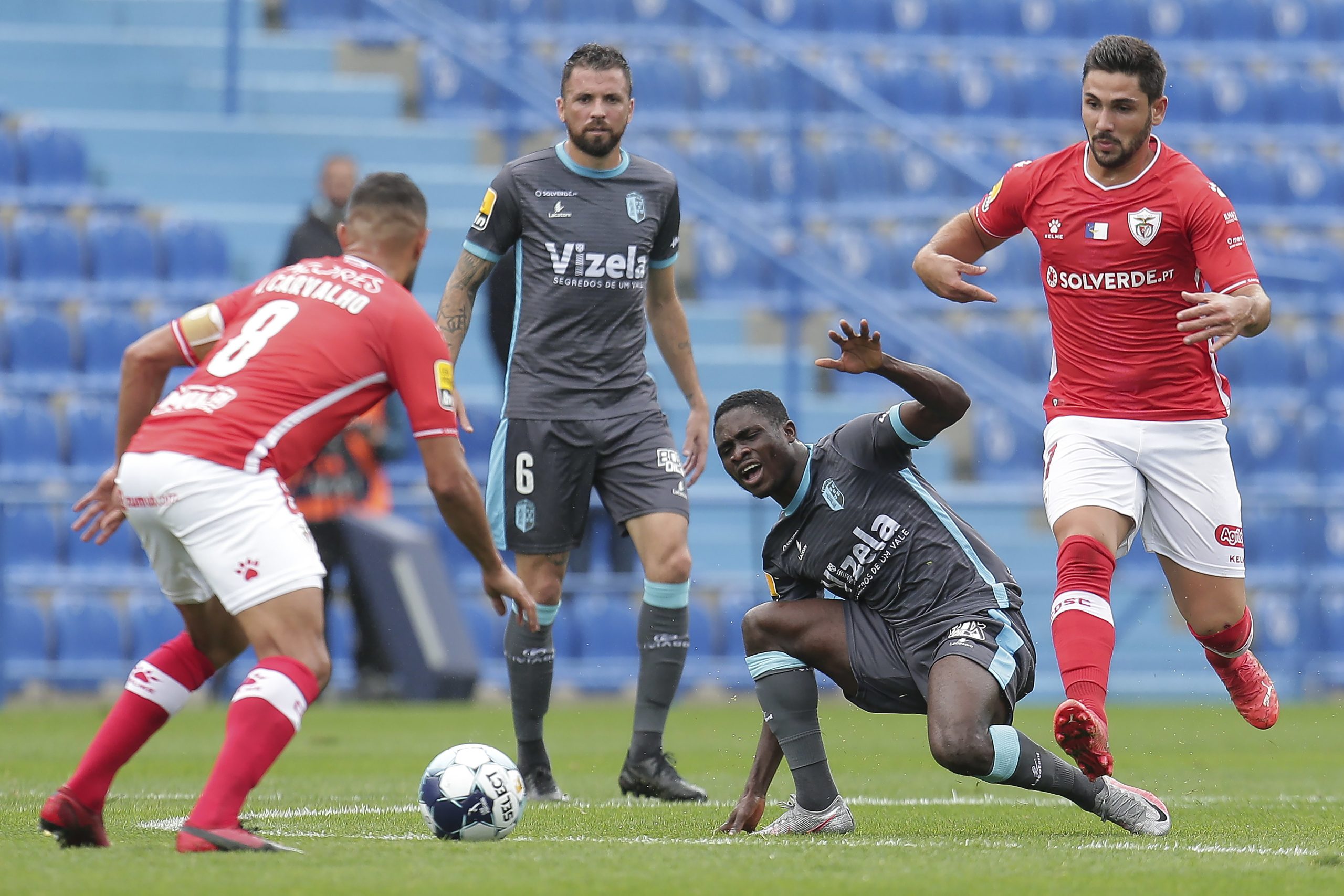 I Liga. Vizela e Santa Clara empatam em jogo de luta pela manutenção