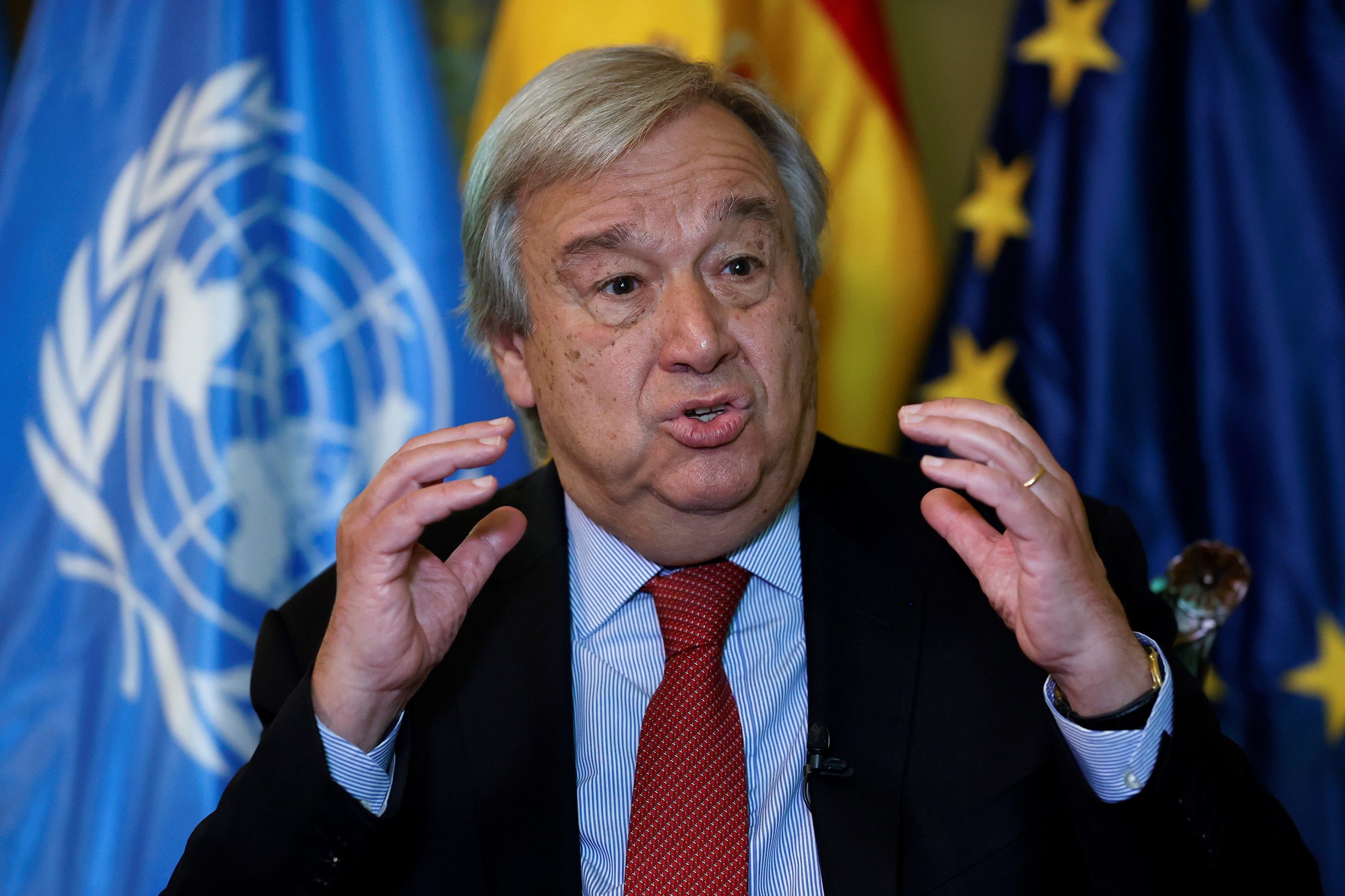 Guterres manifesta preocupação com tensão entre Israel e o Líbano