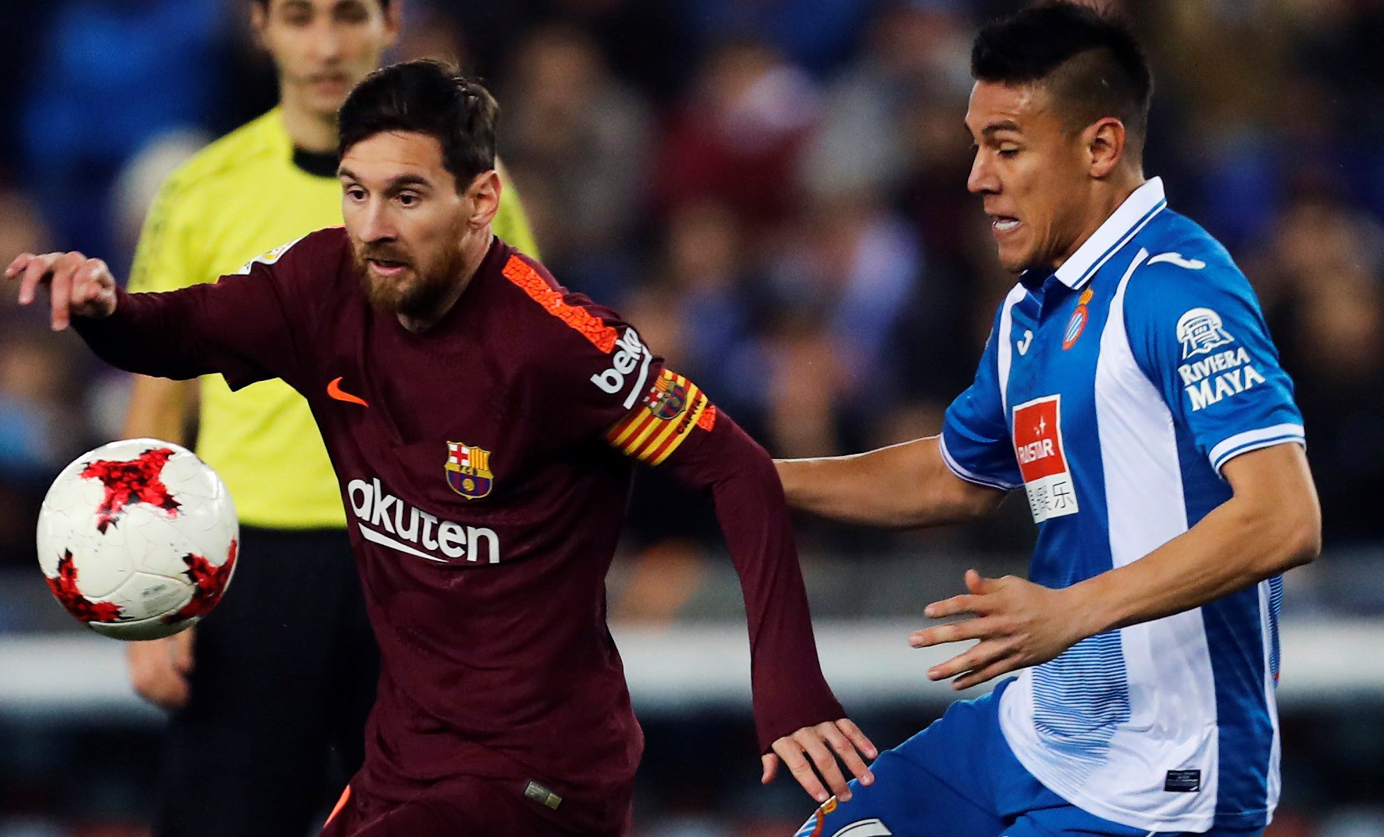Messi desperdiça penálti e FC Barcelona perde com o Espanyol na Taça do Rei