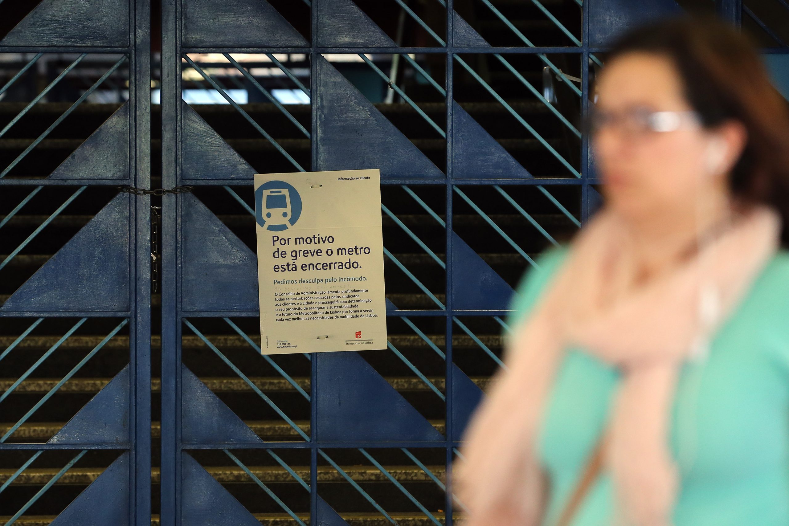 Lisboa: Trabalhadores do Metro vão fazer greve de 24 horas a 4 de novembro