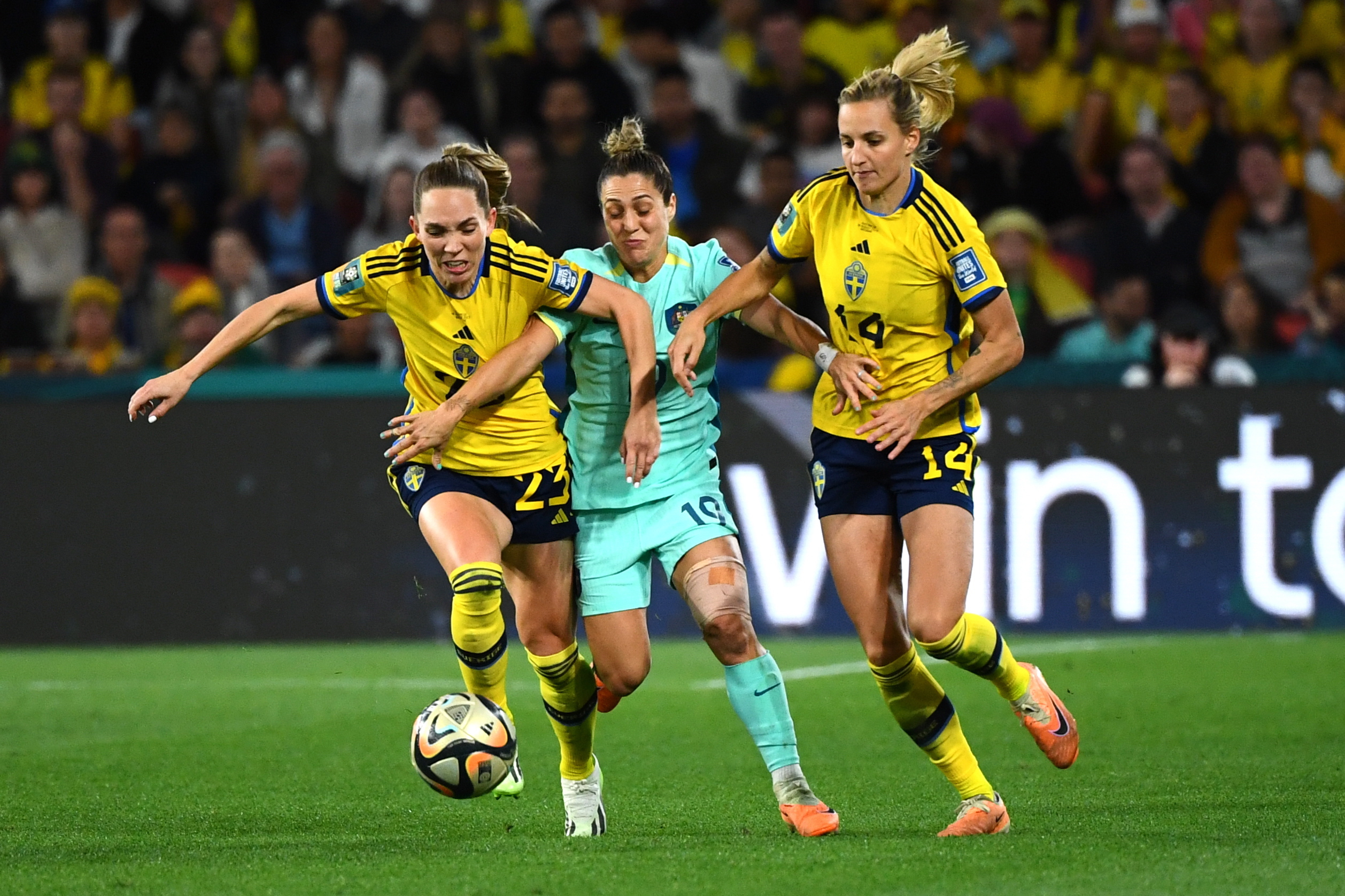 Suécia garante terceiro lugar do Mundial feminino de futebol