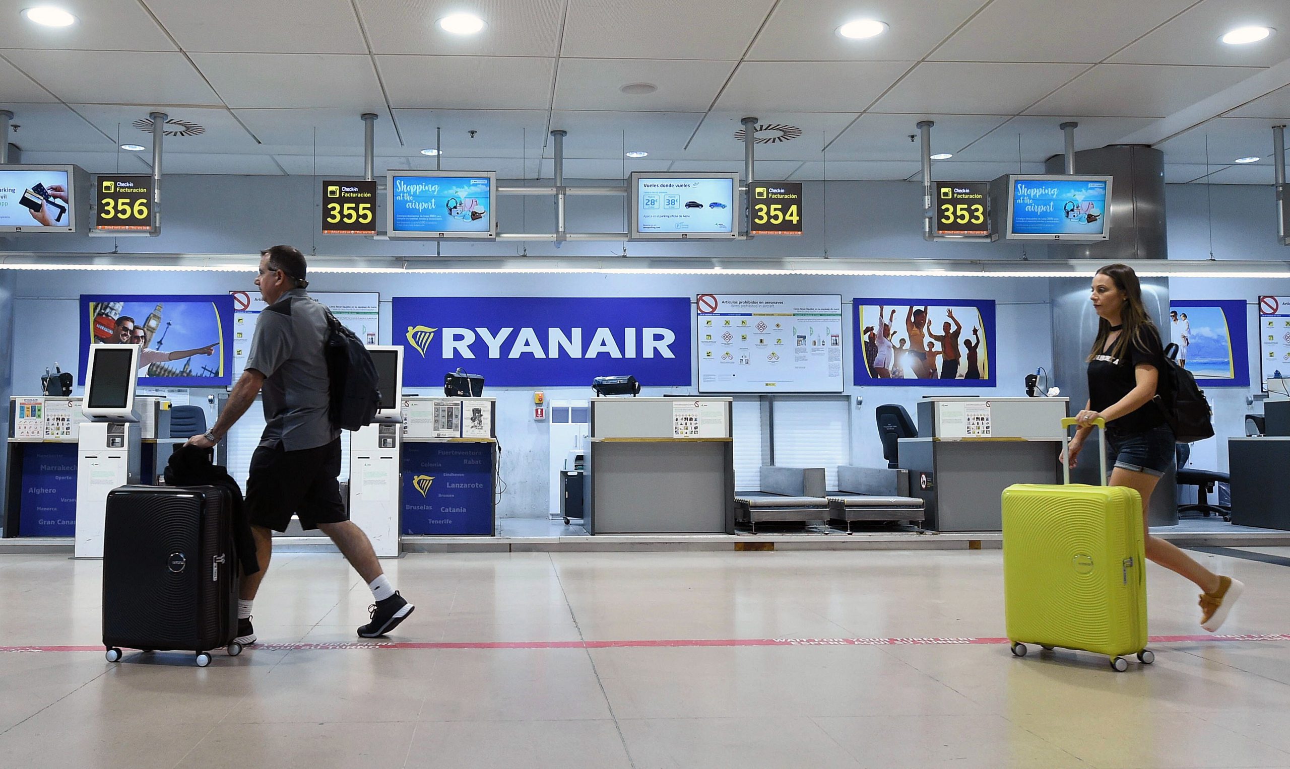 Carta a tripulantes da Ryanair entregue a autoridades nacionais