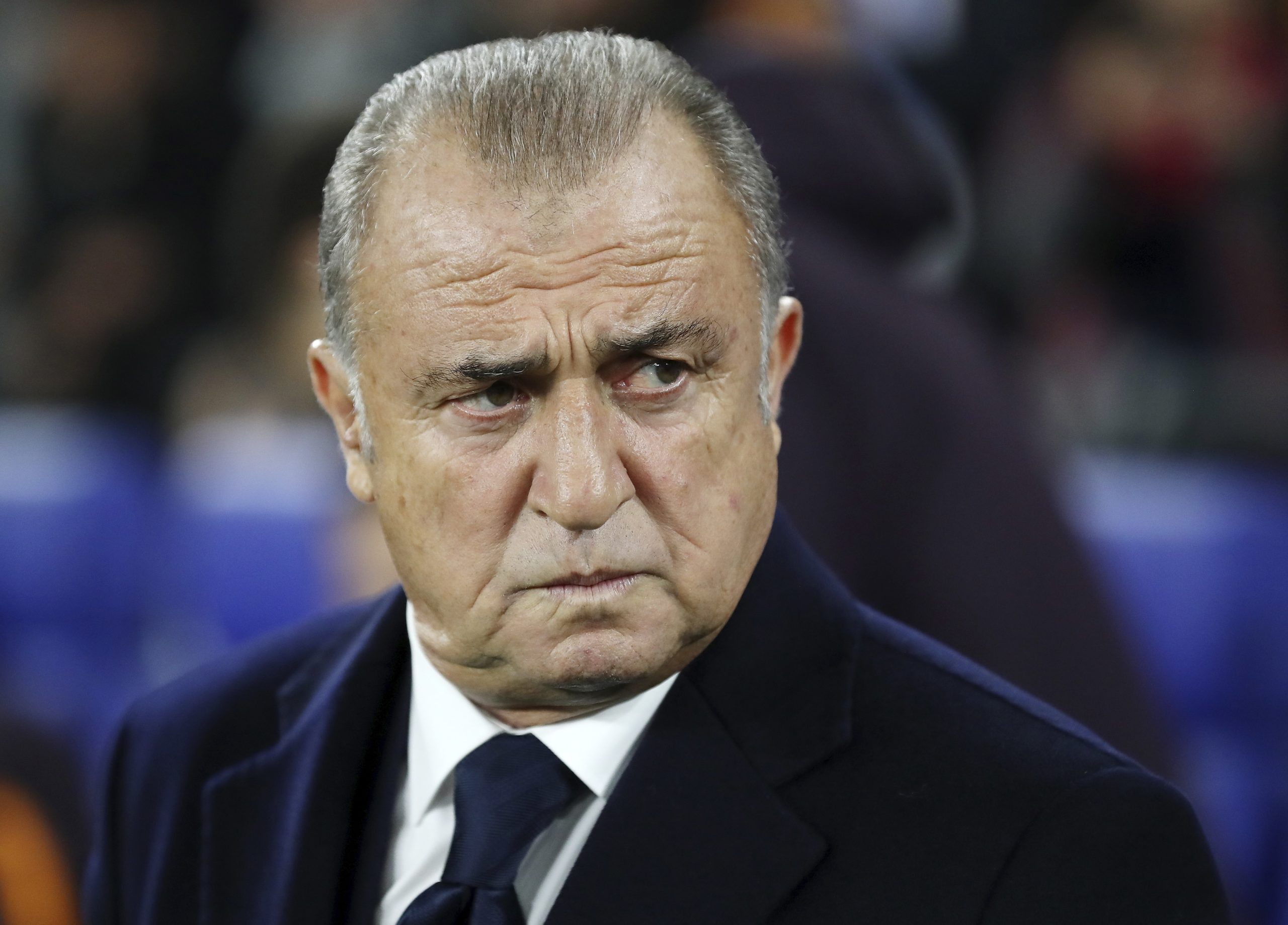 Treinador do Galatasaray Fatih Terim com teste positivo