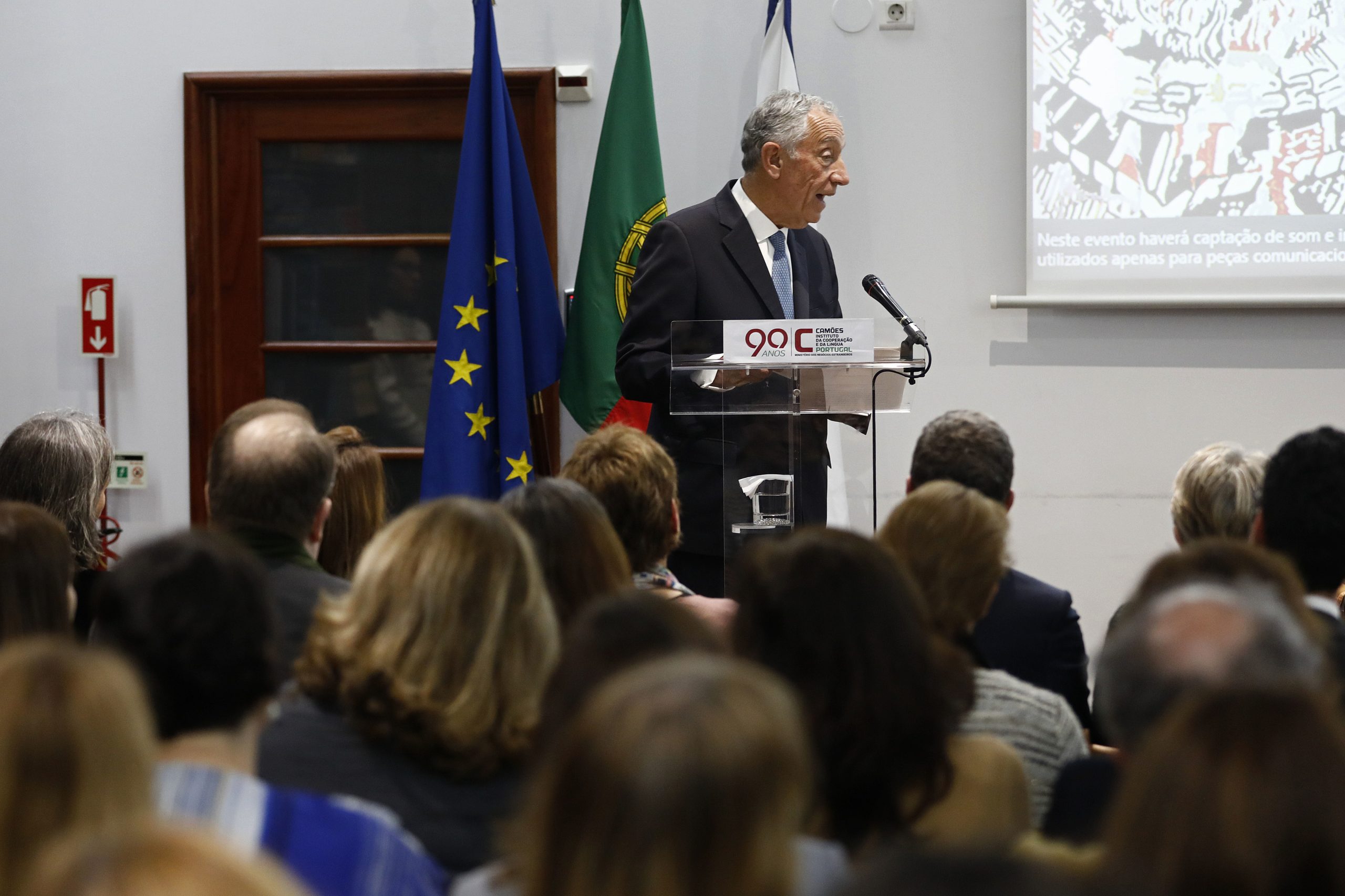 Presidente da República aponta desafio de tornar a língua portuguesa universal
