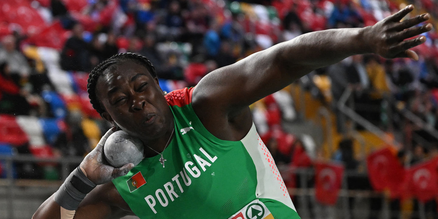 Auriol Dongmo bate recorde nacional do peso e leva bronze na Diamond League