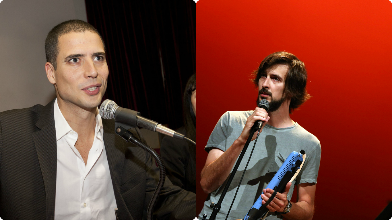 Ricardo Araújo Pereira e Bruno Nogueira em sessões de humor em Lisboa