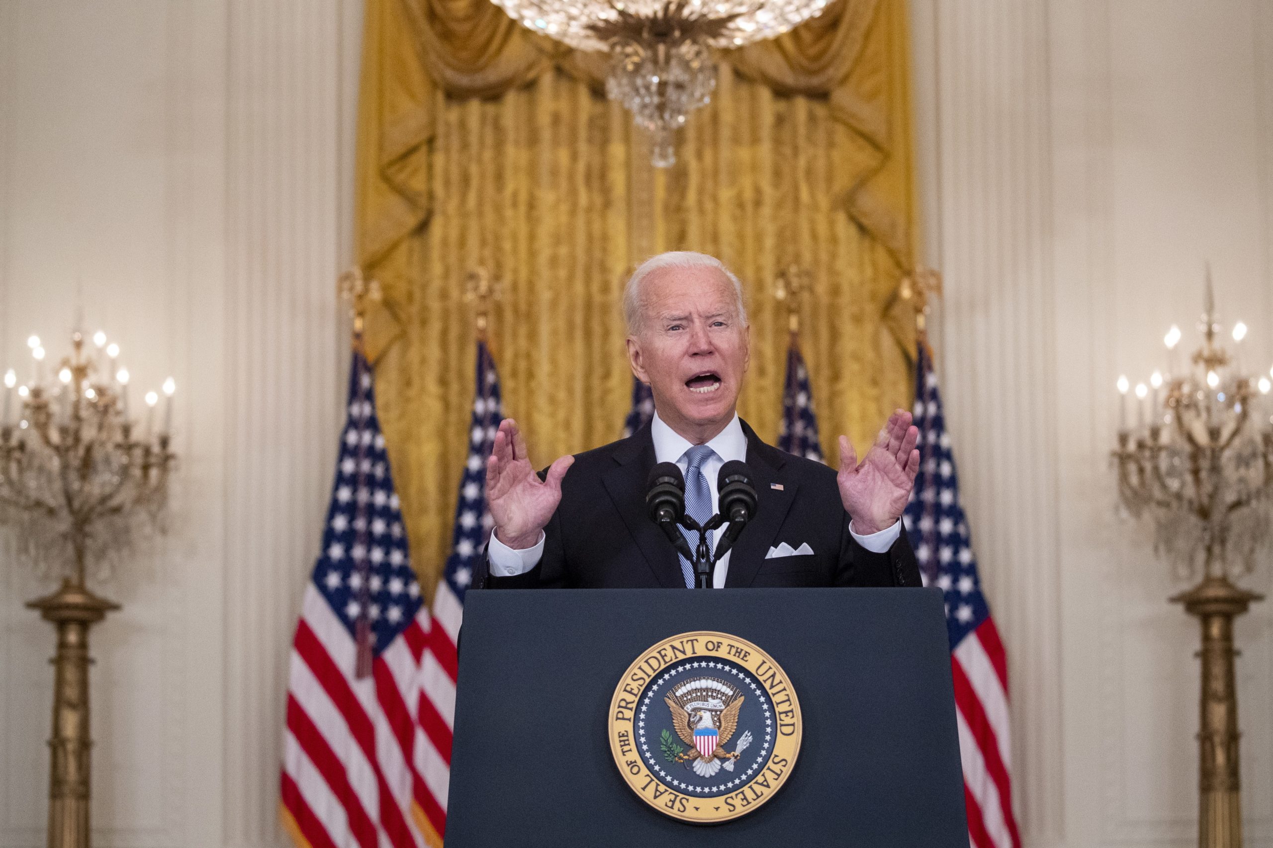 “Mantenho a minha decisão”. Joe Biden diz que a missão dos EUA no Afeganistão nunca foi “a construção de uma nação”
