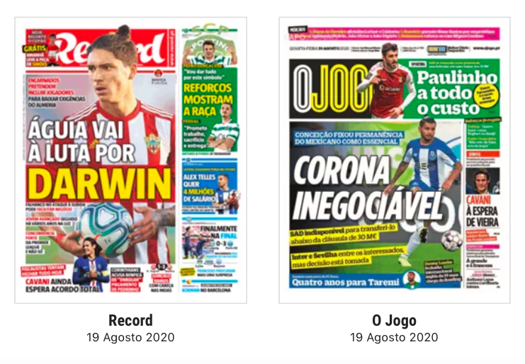 Revista de imprensa: Além dos resultados da Liga dos Campeões, a pergunta agora é quem chega e quem sai dos clubes