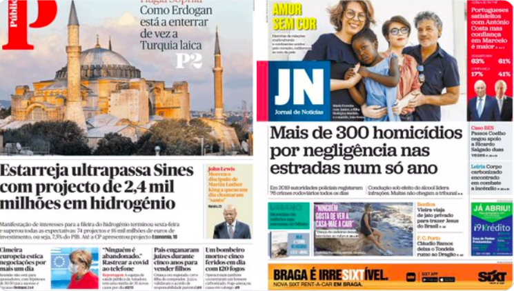 Revista de imprensa: A transformação de Hagia Sophia e histórias de relações multiculturais