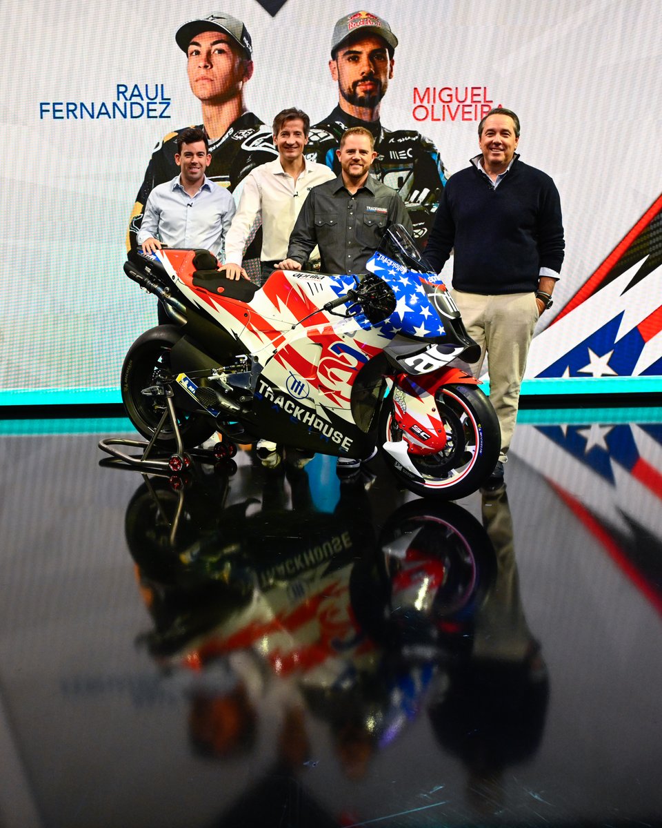 Apresentada nova equipa de Miguel Oliveira: Trackhouse Racing MotoGP