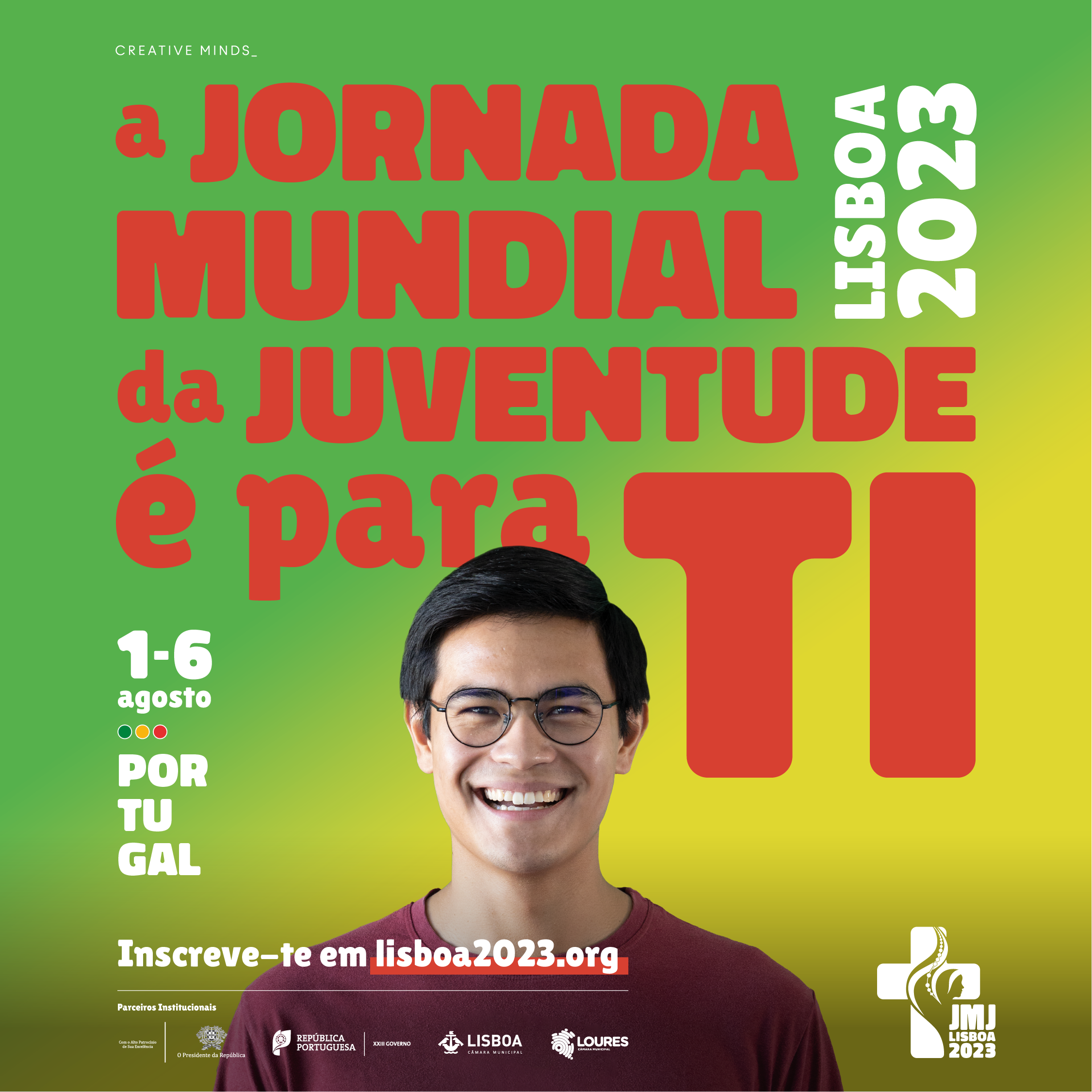 Organização da Jornada Mundial da Juventude lança campanha de divulgação junto dos jovens