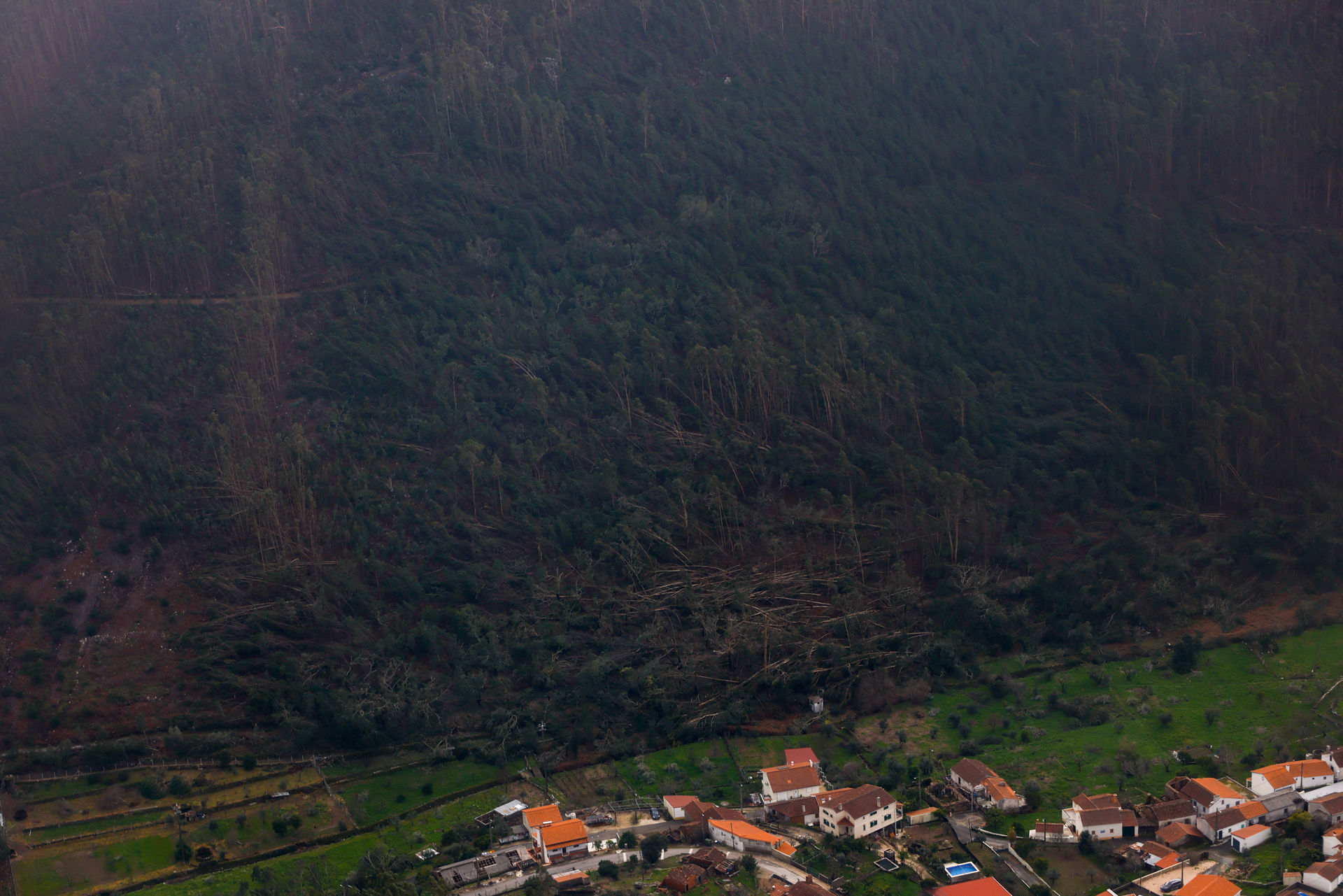 Força Aérea continua a sobrevoar zonas afetadas pelas intempéries para levantamento de danos