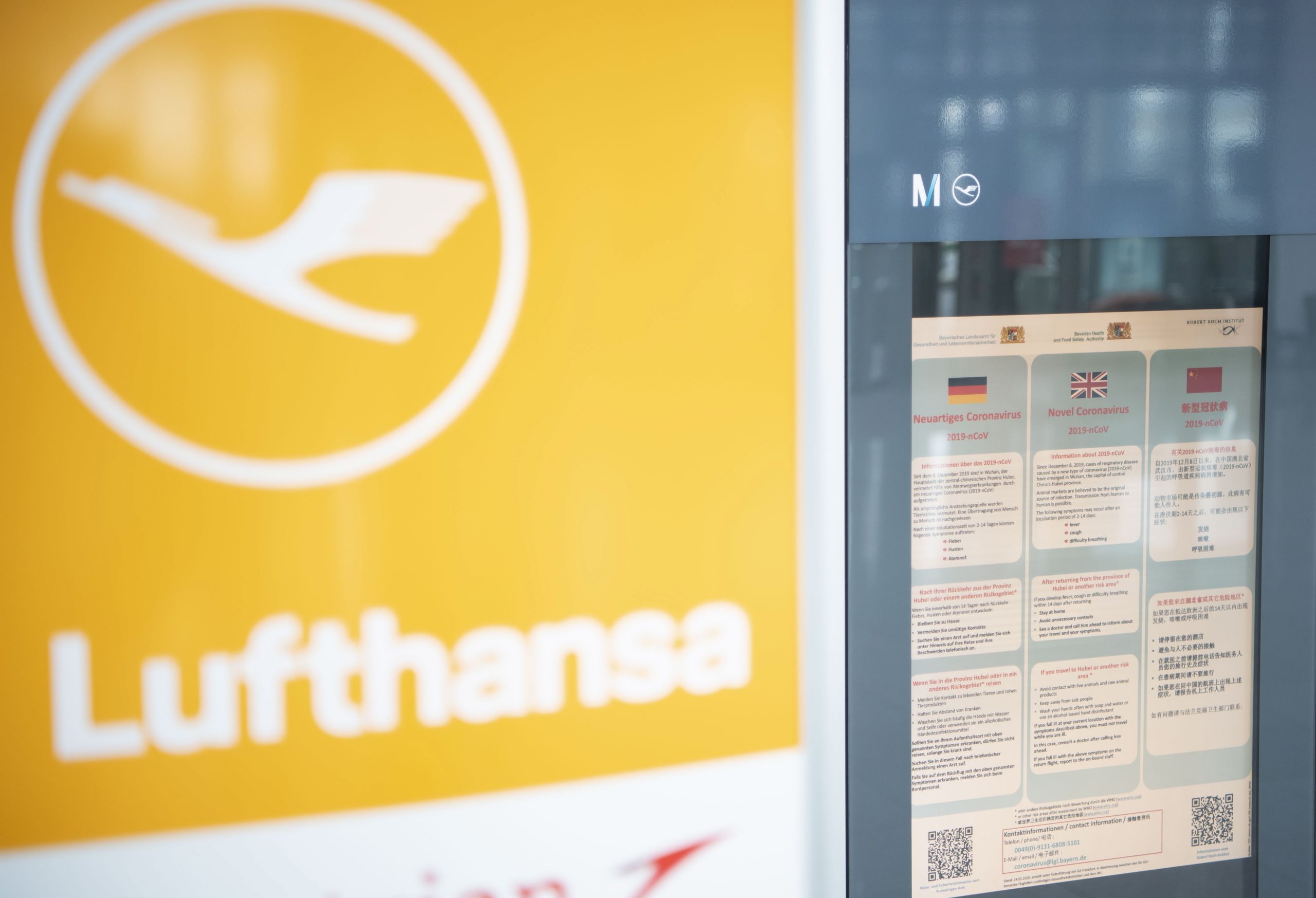Covid-19: Lufthansa vai parar 150 aviões devido a queda no tráfego aéreo