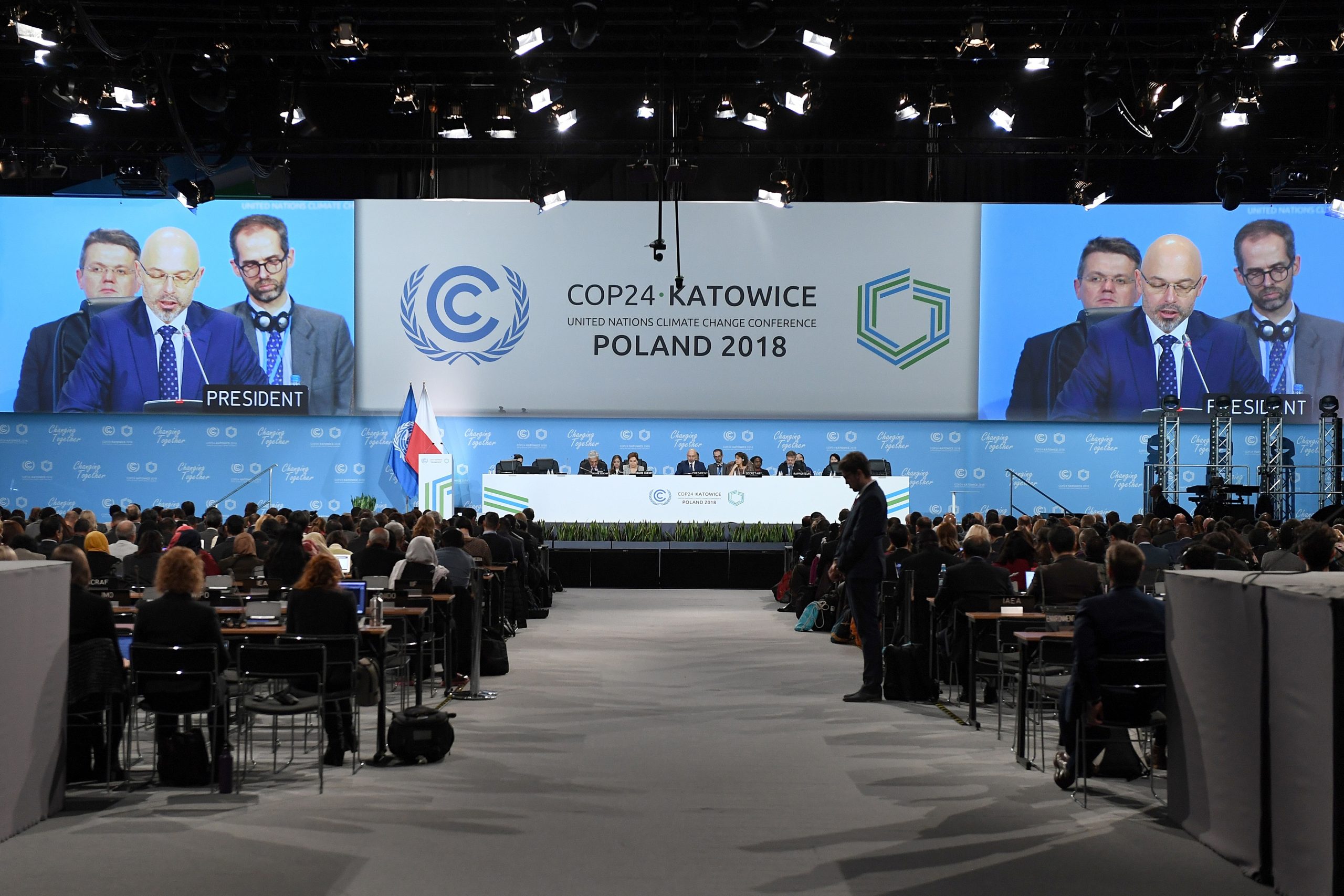 Katowice. De boas intenções está a atmosfera cheia