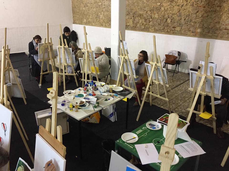 Projeto com doentes mentais deixa marca no centro histórico de Santarém