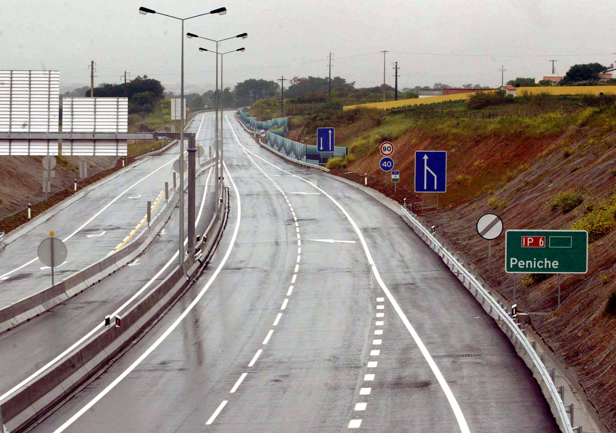 Obras no IP6 consignadas no primeiro trimestre de 2019