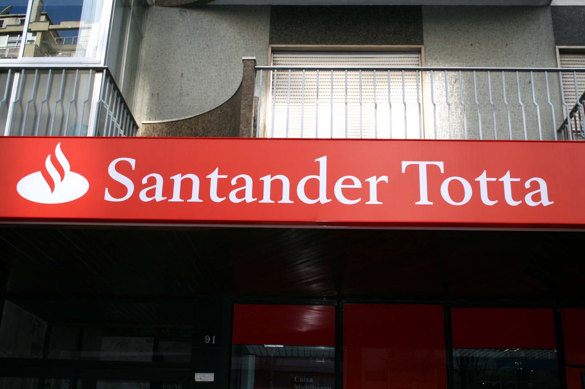 Lucros do Santander Totta cresceram 0,9% em 2021